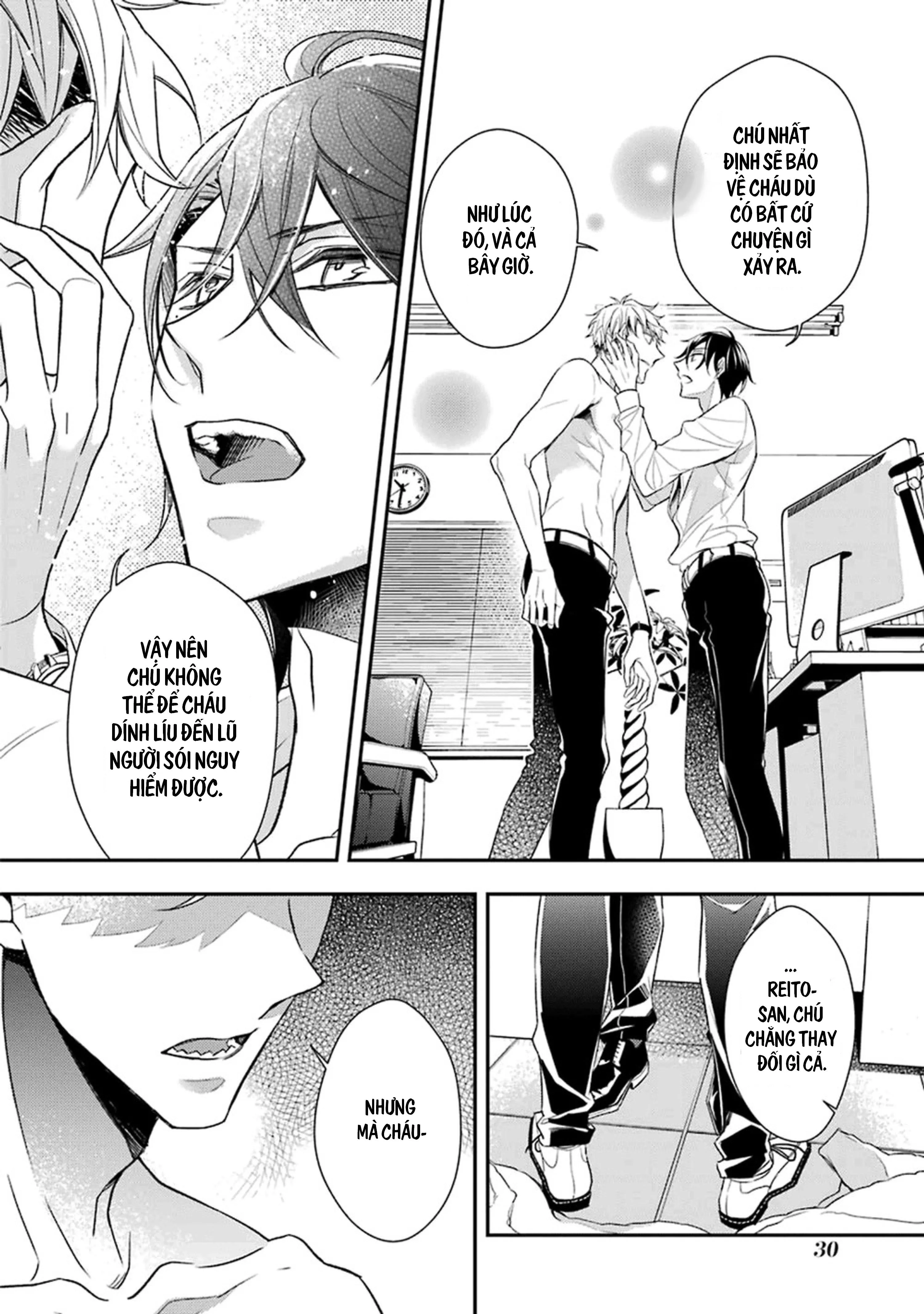 Cậu người sói này muốn ăn thịt chàng thám tử ưa thích của mình Chapter 1 Trang 33