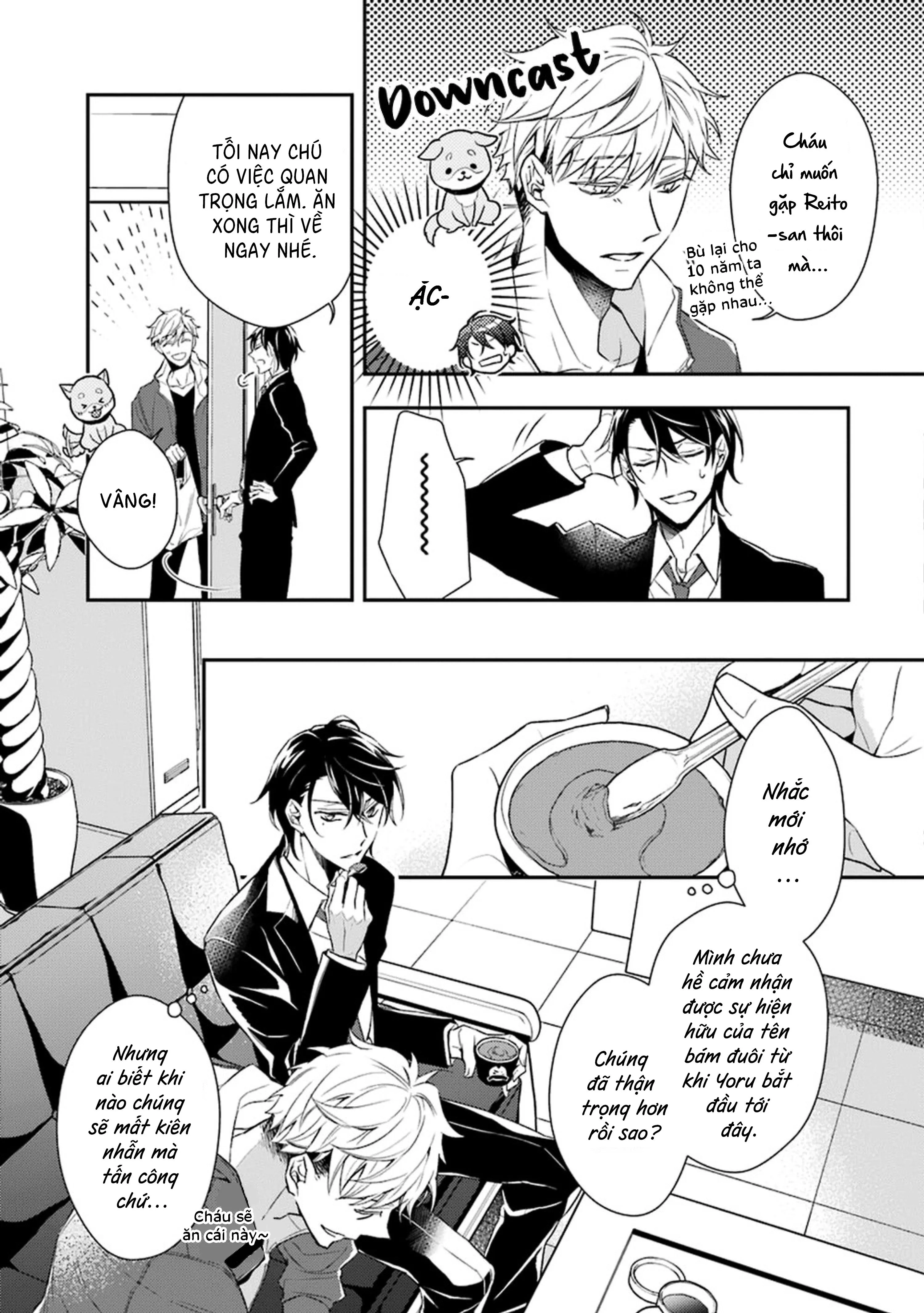 Cậu người sói này muốn ăn thịt chàng thám tử ưa thích của mình Chapter 1 Trang 38