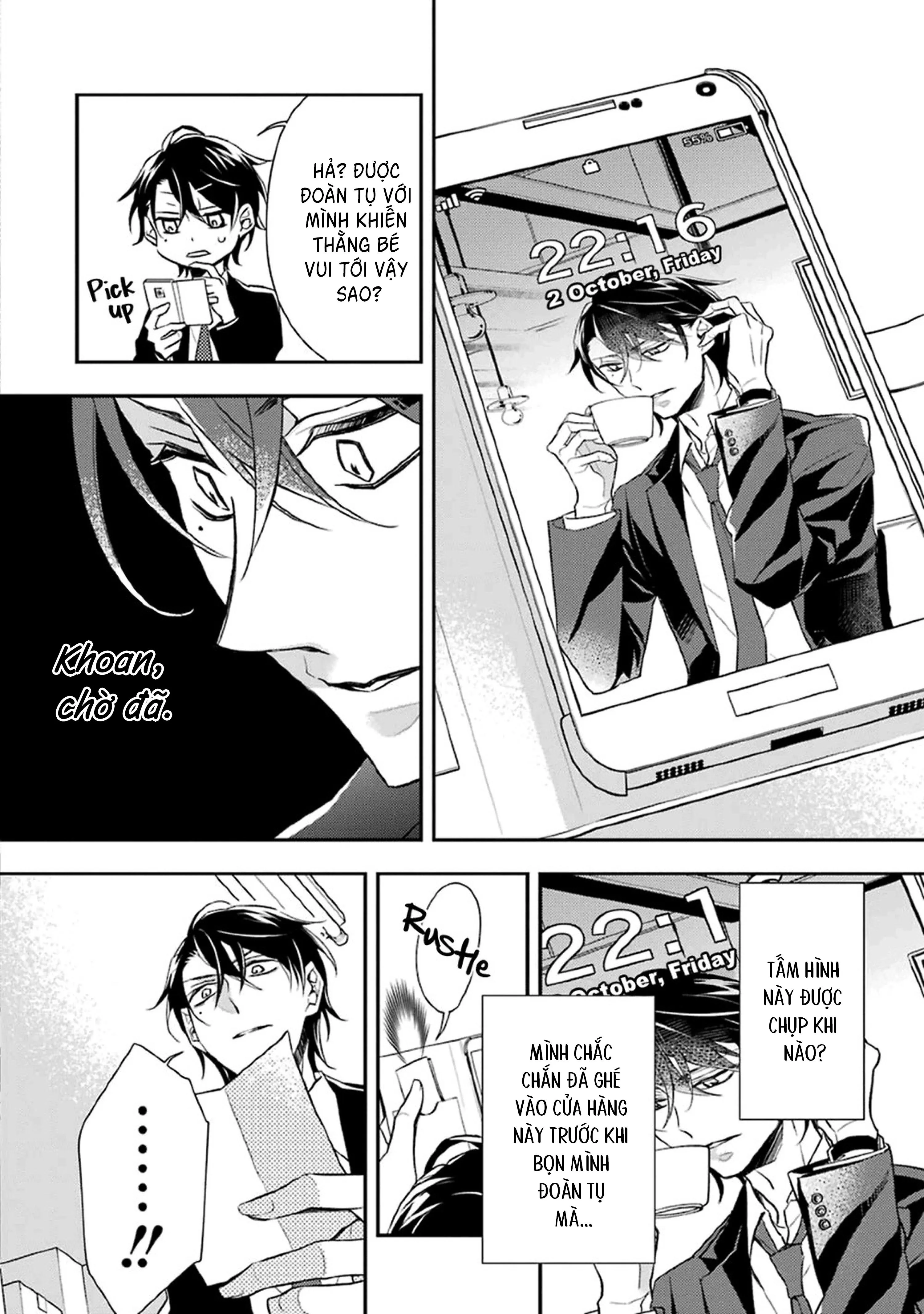 Cậu người sói này muốn ăn thịt chàng thám tử ưa thích của mình Chapter 1 Trang 43