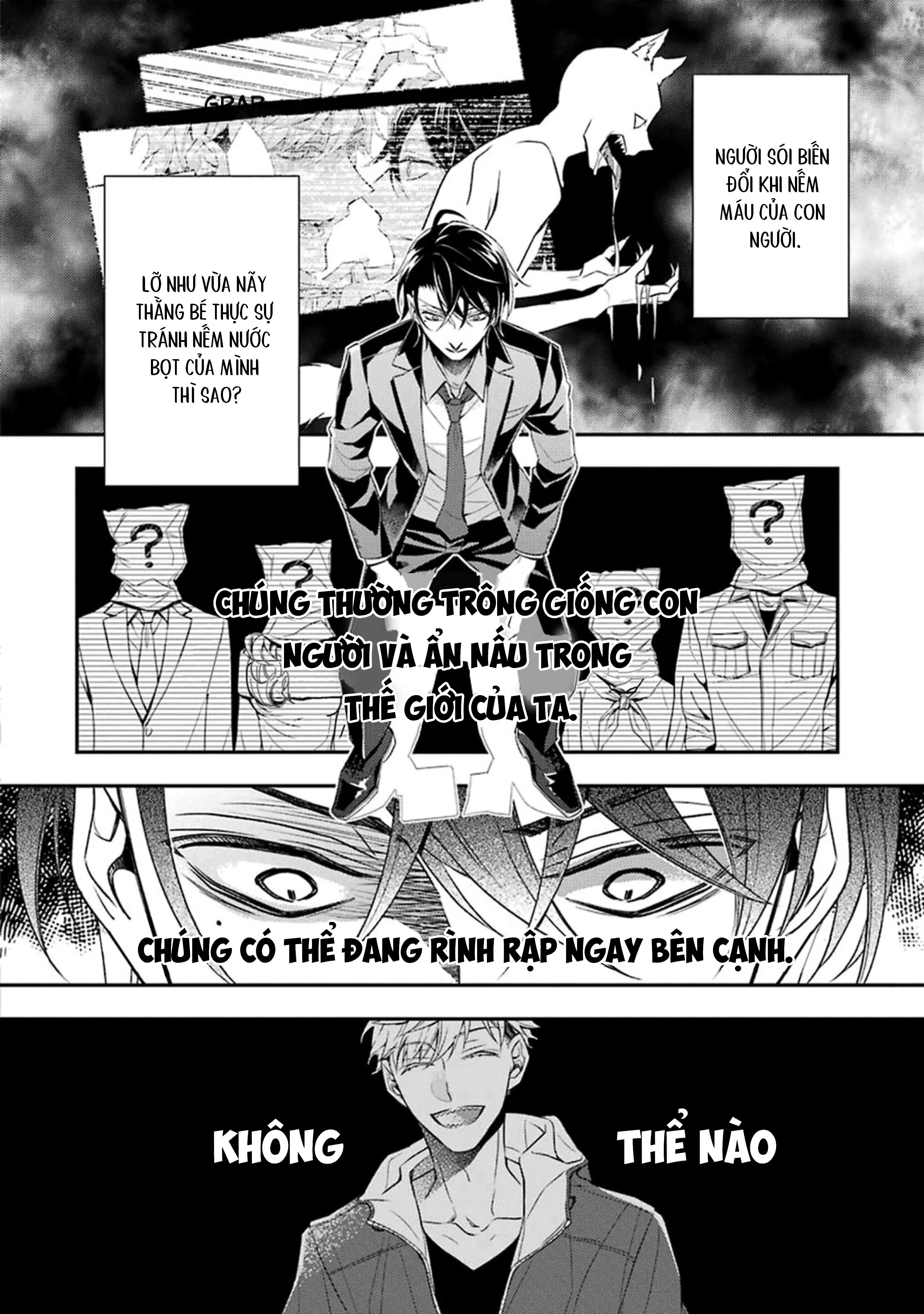 Cậu người sói này muốn ăn thịt chàng thám tử ưa thích của mình Chapter 1 Trang 45