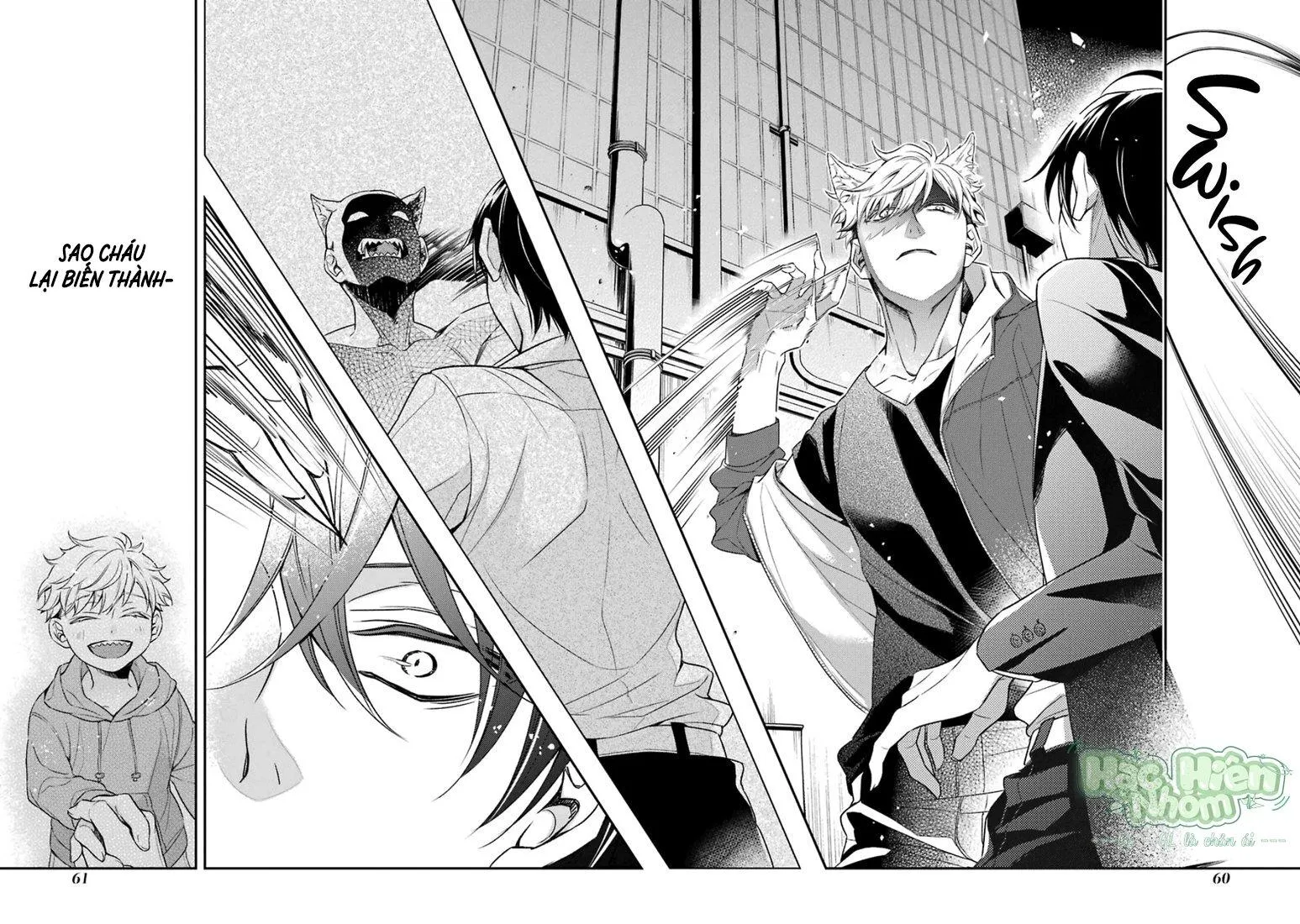 Cậu người sói này muốn ăn thịt chàng thám tử ưa thích của mình Chapter 2 Trang 8