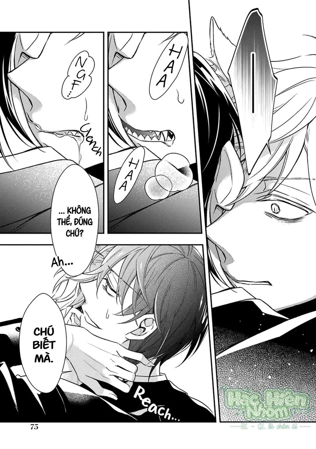 Cậu người sói này muốn ăn thịt chàng thám tử ưa thích của mình Chapter 2 Trang 21