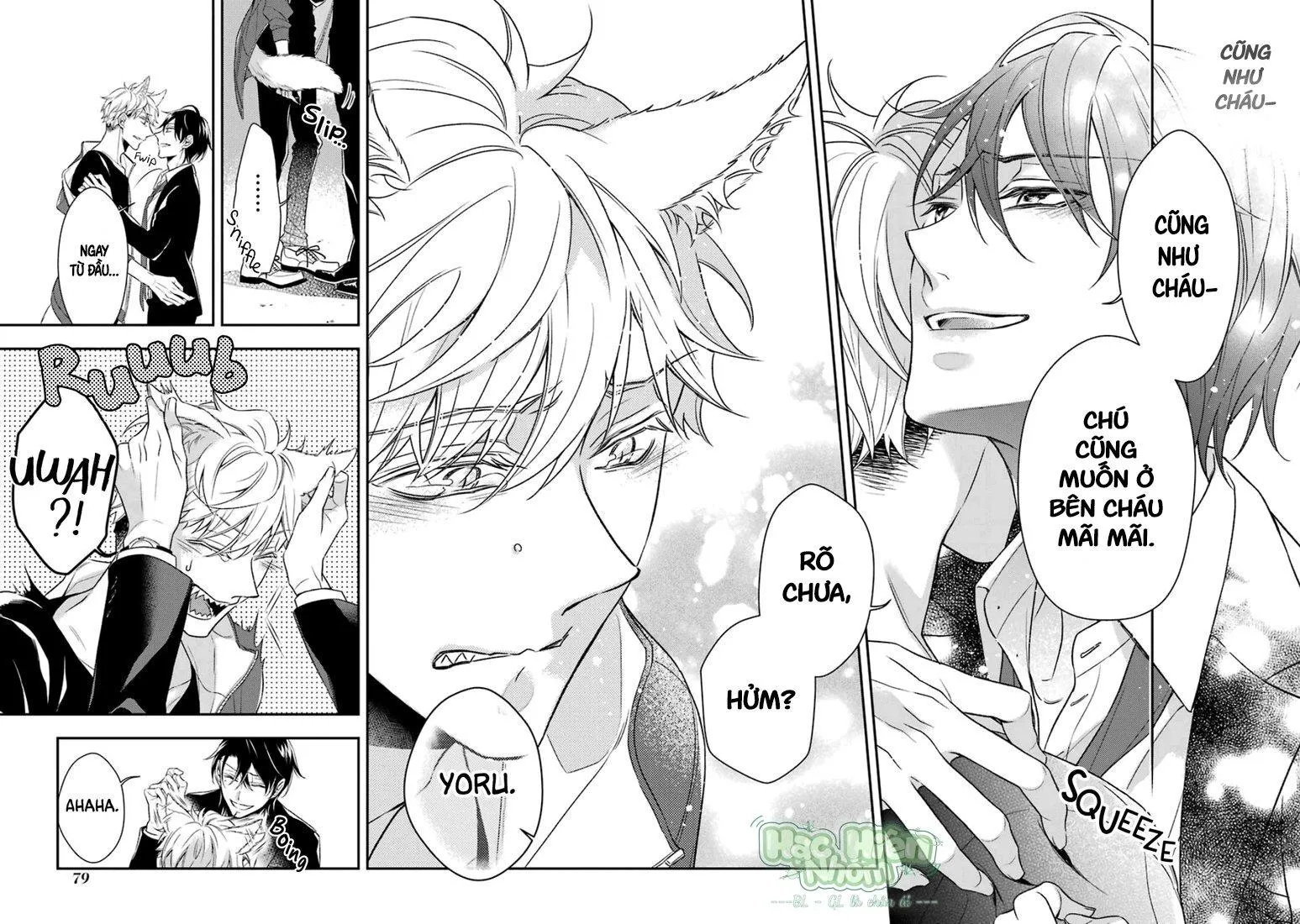 Cậu người sói này muốn ăn thịt chàng thám tử ưa thích của mình Chapter 2 Trang 24