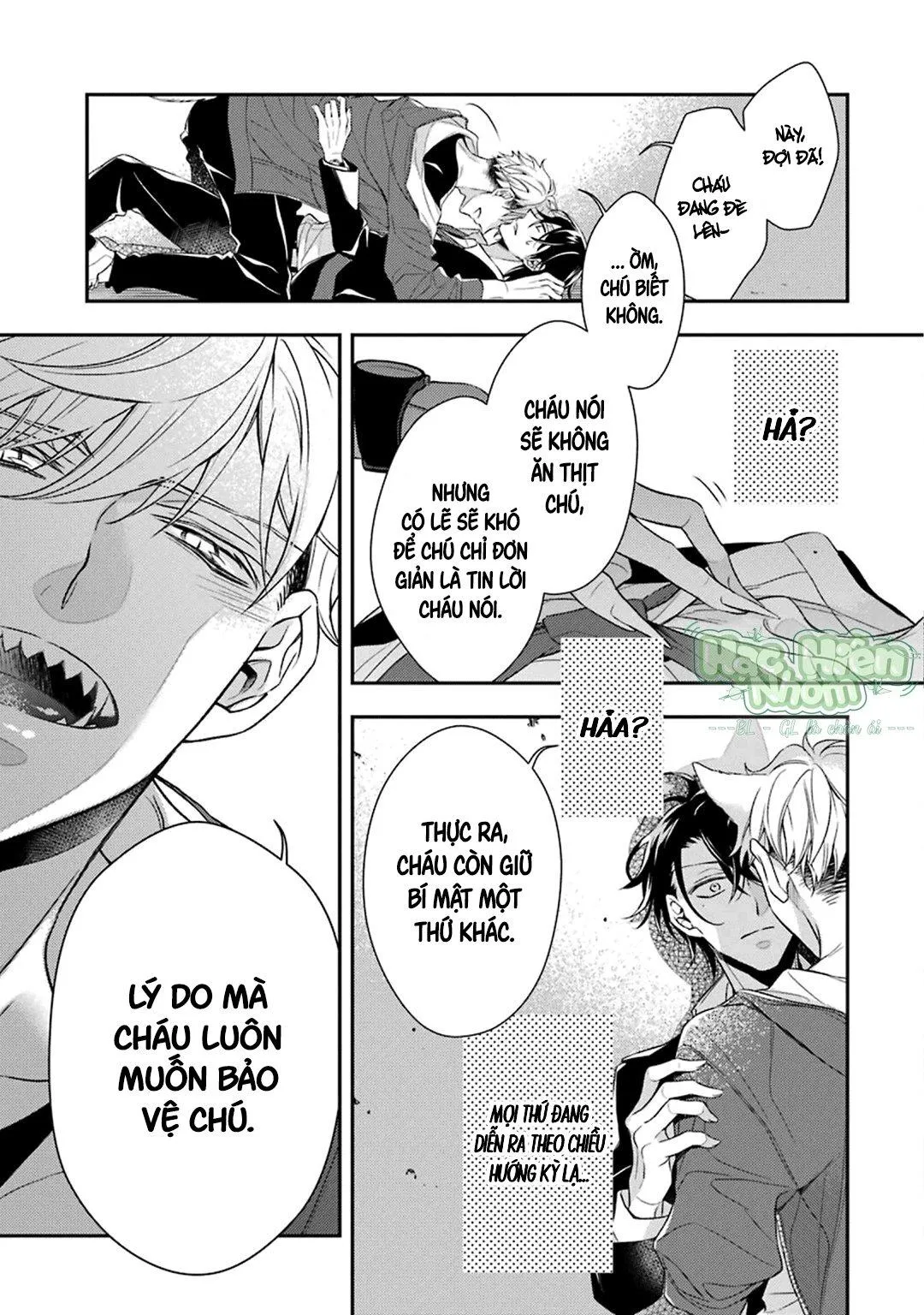 Cậu người sói này muốn ăn thịt chàng thám tử ưa thích của mình Chapter 2 Trang 28