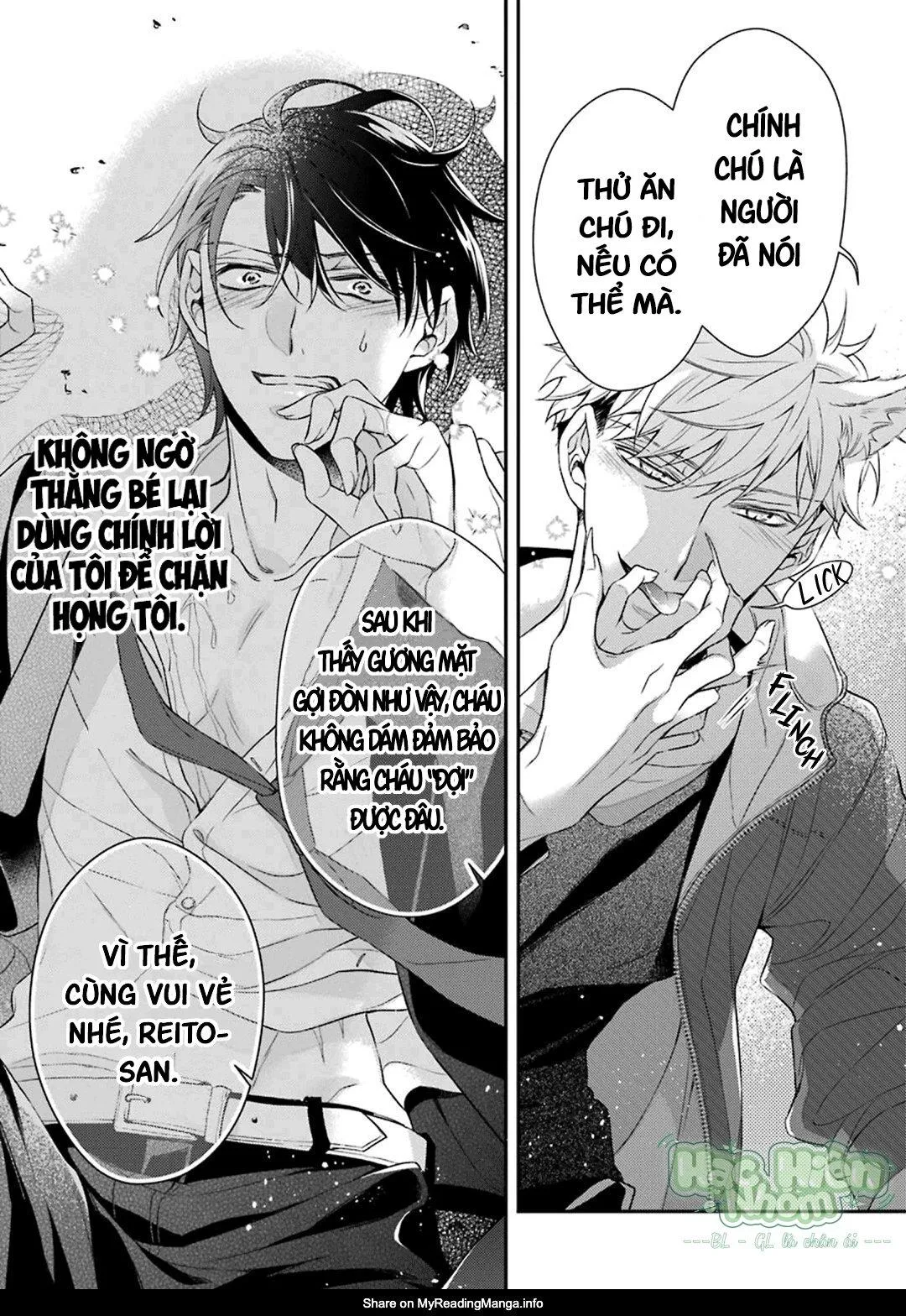 Cậu người sói này muốn ăn thịt chàng thám tử ưa thích của mình Chapter 2 Trang 33