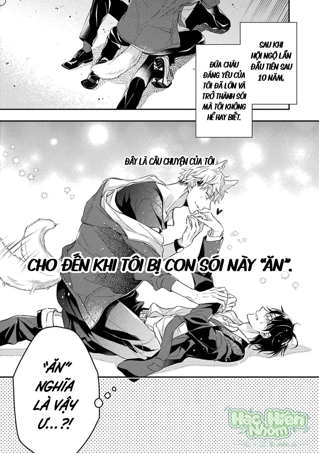 Cậu người sói này muốn ăn thịt chàng thám tử ưa thích của mình Chapter 2 Trang 34