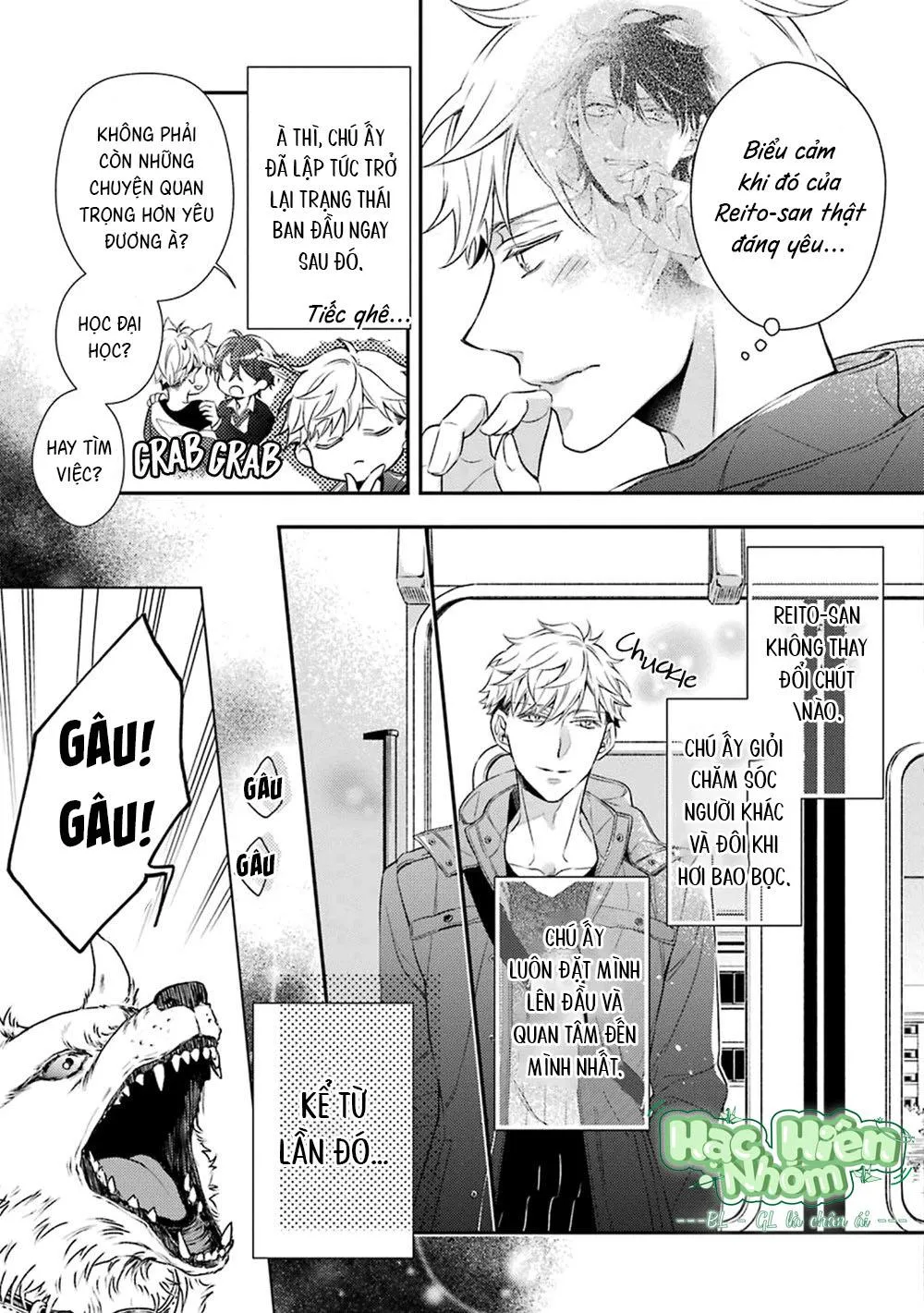 Cậu người sói này muốn ăn thịt chàng thám tử ưa thích của mình Chapter 3 Trang 4