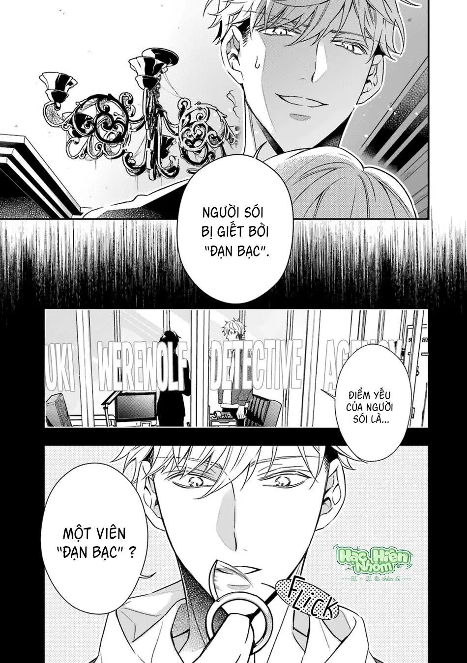 Cậu người sói này muốn ăn thịt chàng thám tử ưa thích của mình Chapter 4 Trang 8