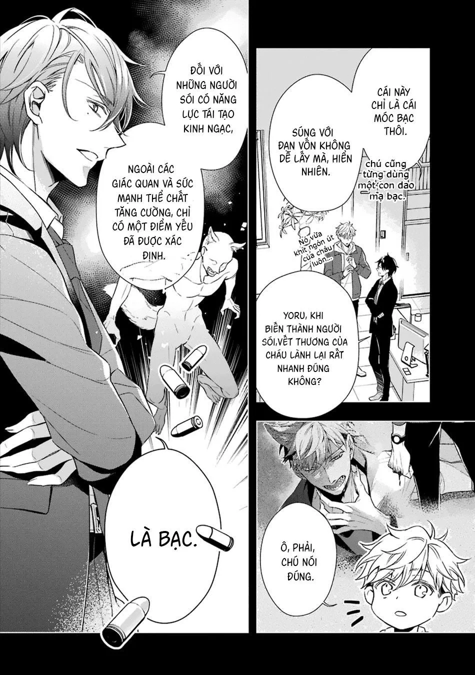 Cậu người sói này muốn ăn thịt chàng thám tử ưa thích của mình Chapter 4 Trang 9