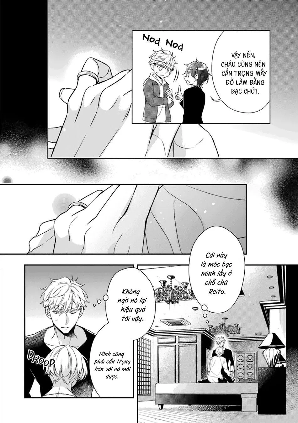 Cậu người sói này muốn ăn thịt chàng thám tử ưa thích của mình Chapter 4 Trang 11