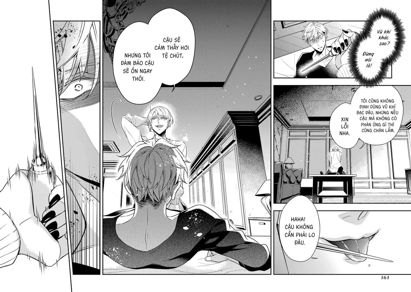 Cậu người sói này muốn ăn thịt chàng thám tử ưa thích của mình Chapter 4 Trang 19