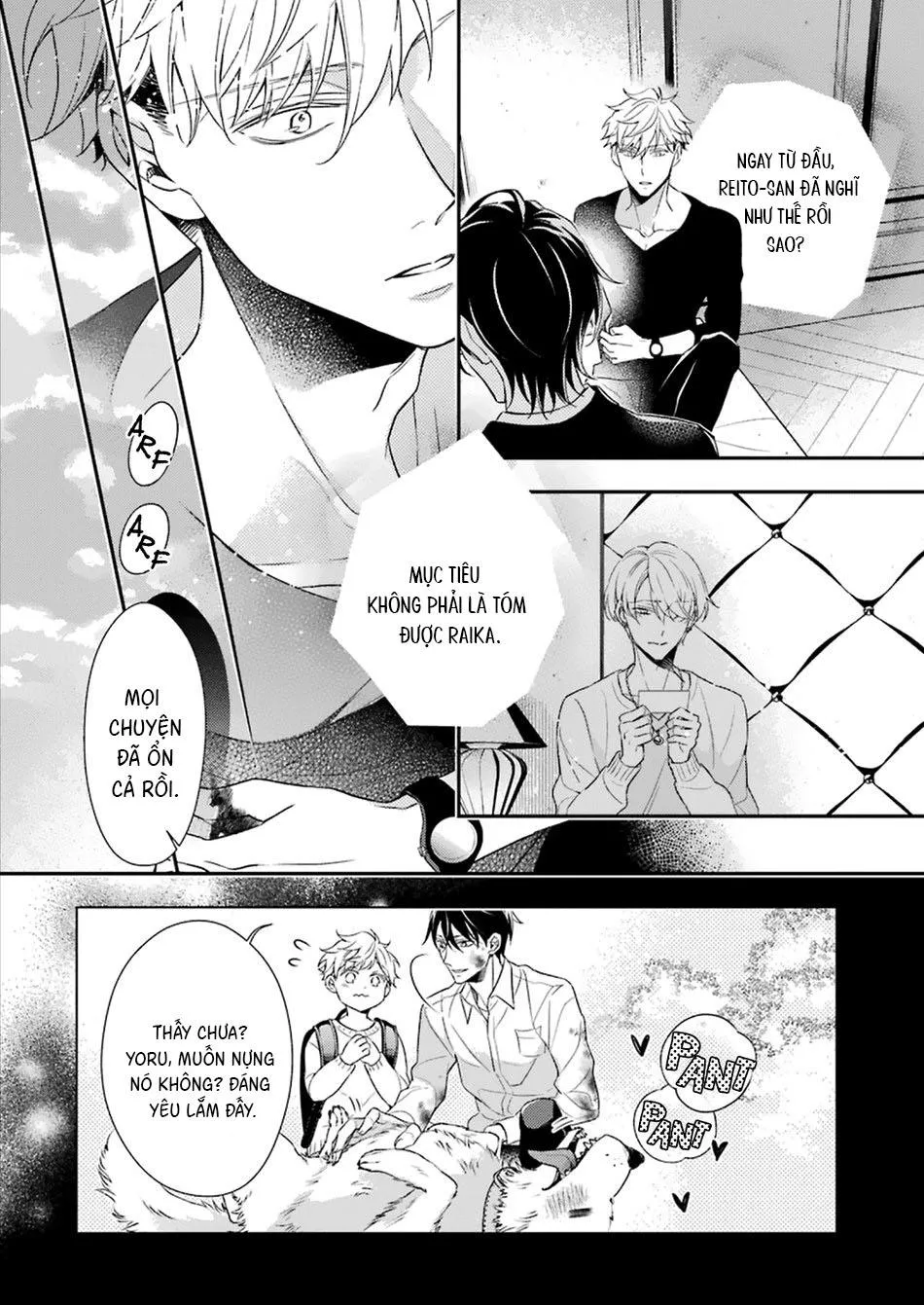 Cậu người sói này muốn ăn thịt chàng thám tử ưa thích của mình Chapter 4 Trang 39