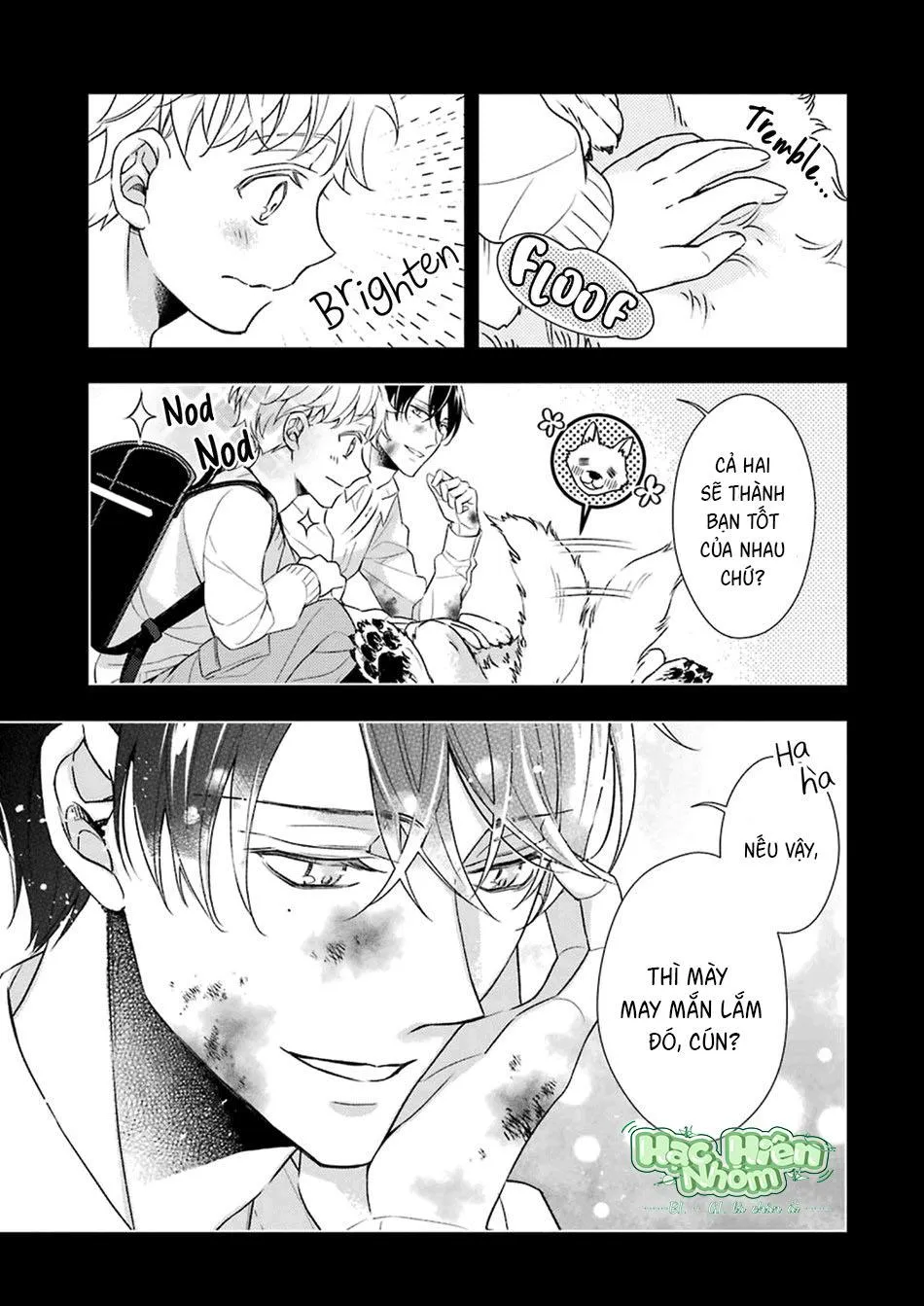 Cậu người sói này muốn ăn thịt chàng thám tử ưa thích của mình Chapter 4 Trang 40