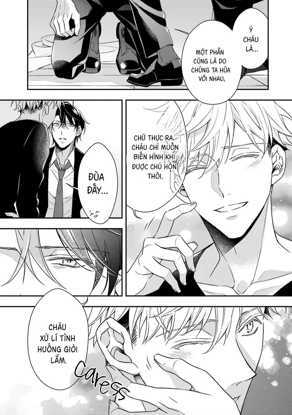 Cậu người sói này muốn ăn thịt chàng thám tử ưa thích của mình Chapter 4 Trang 46