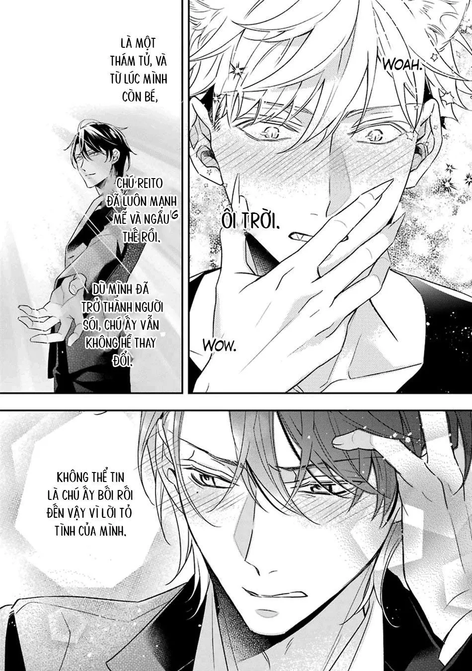 Cậu người sói này muốn ăn thịt chàng thám tử ưa thích của mình Chapter 4 Trang 61