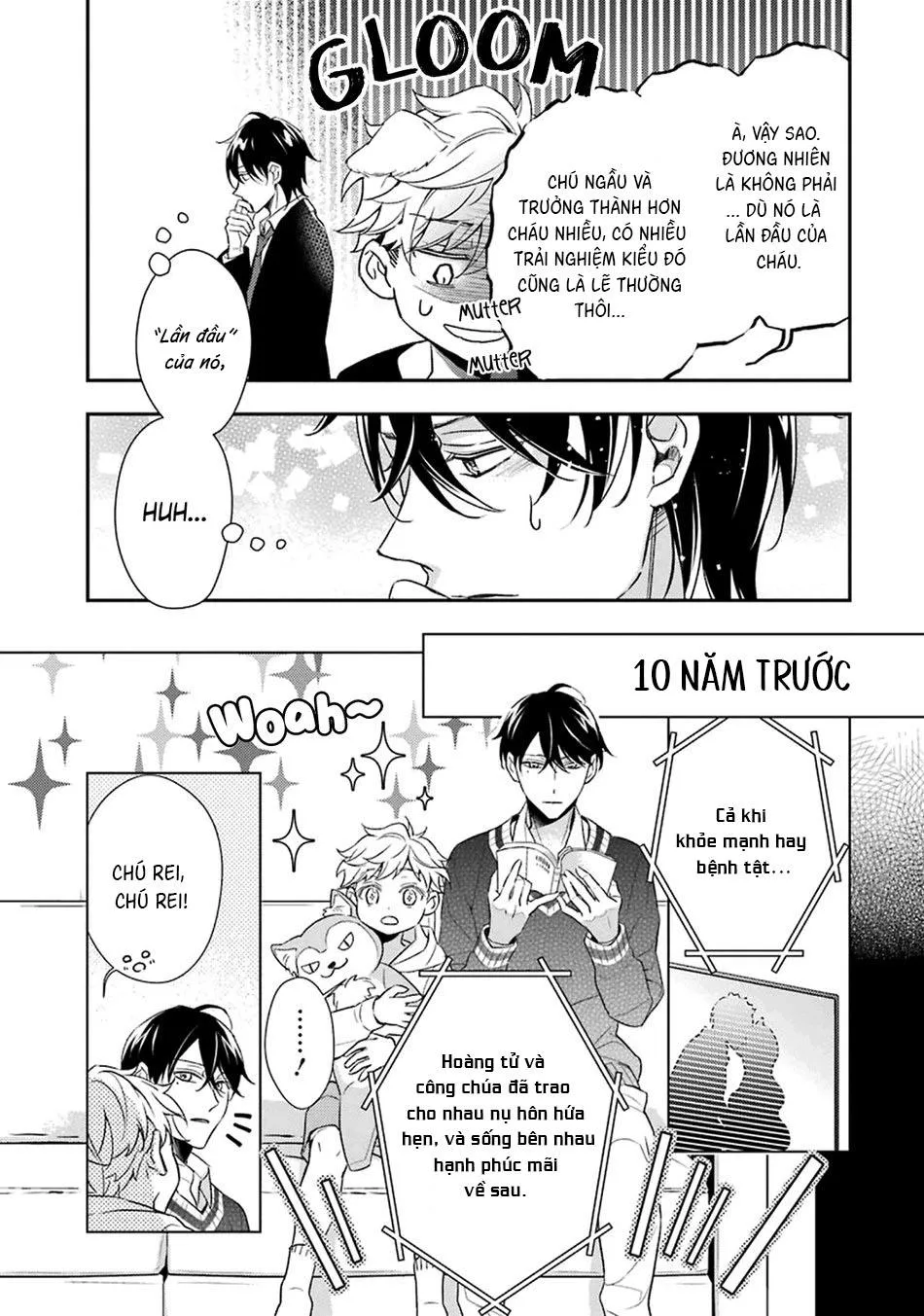 Cậu người sói này muốn ăn thịt chàng thám tử ưa thích của mình Chapter 4 Trang 73