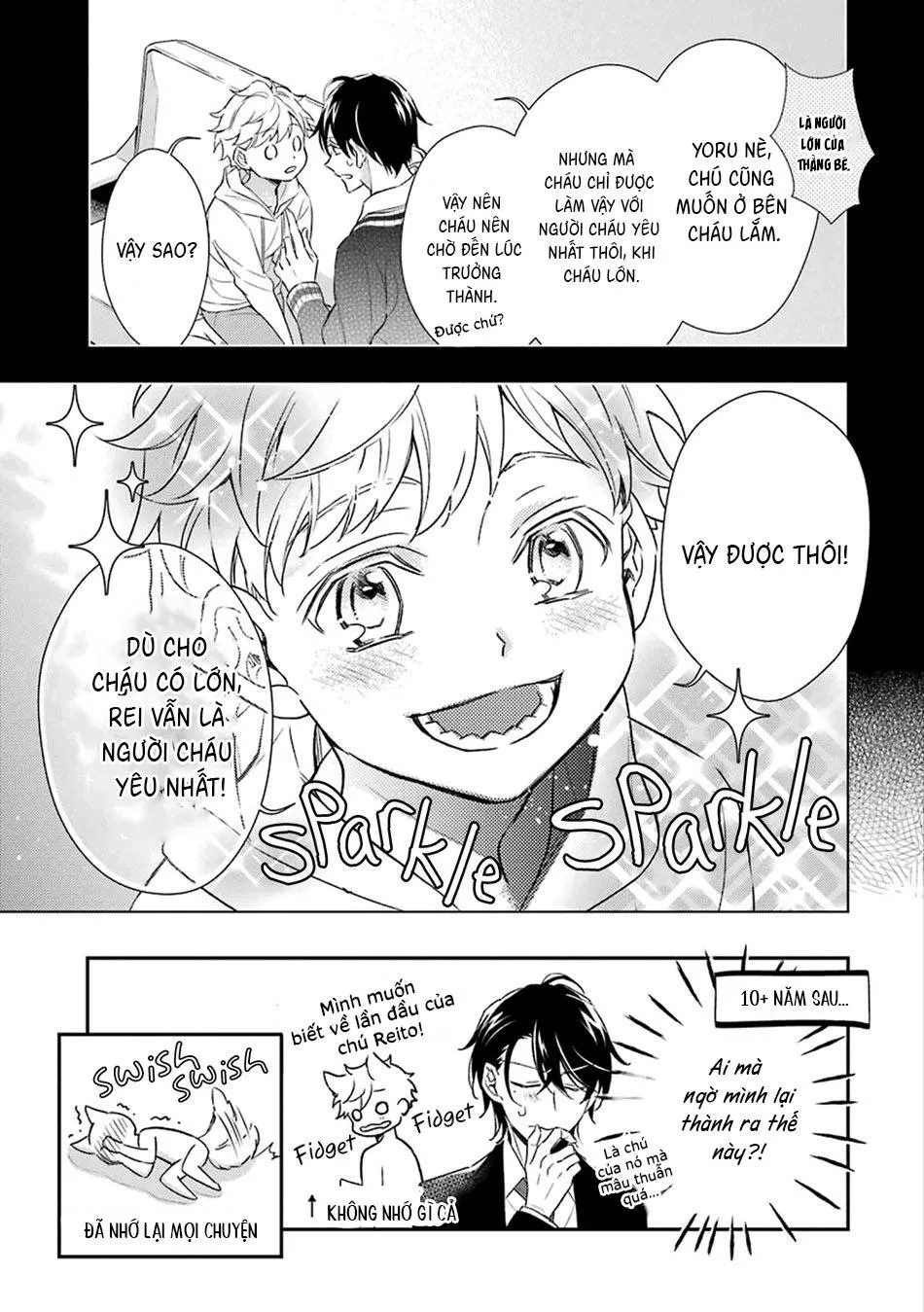 Cậu người sói này muốn ăn thịt chàng thám tử ưa thích của mình Chapter 4 Trang 75