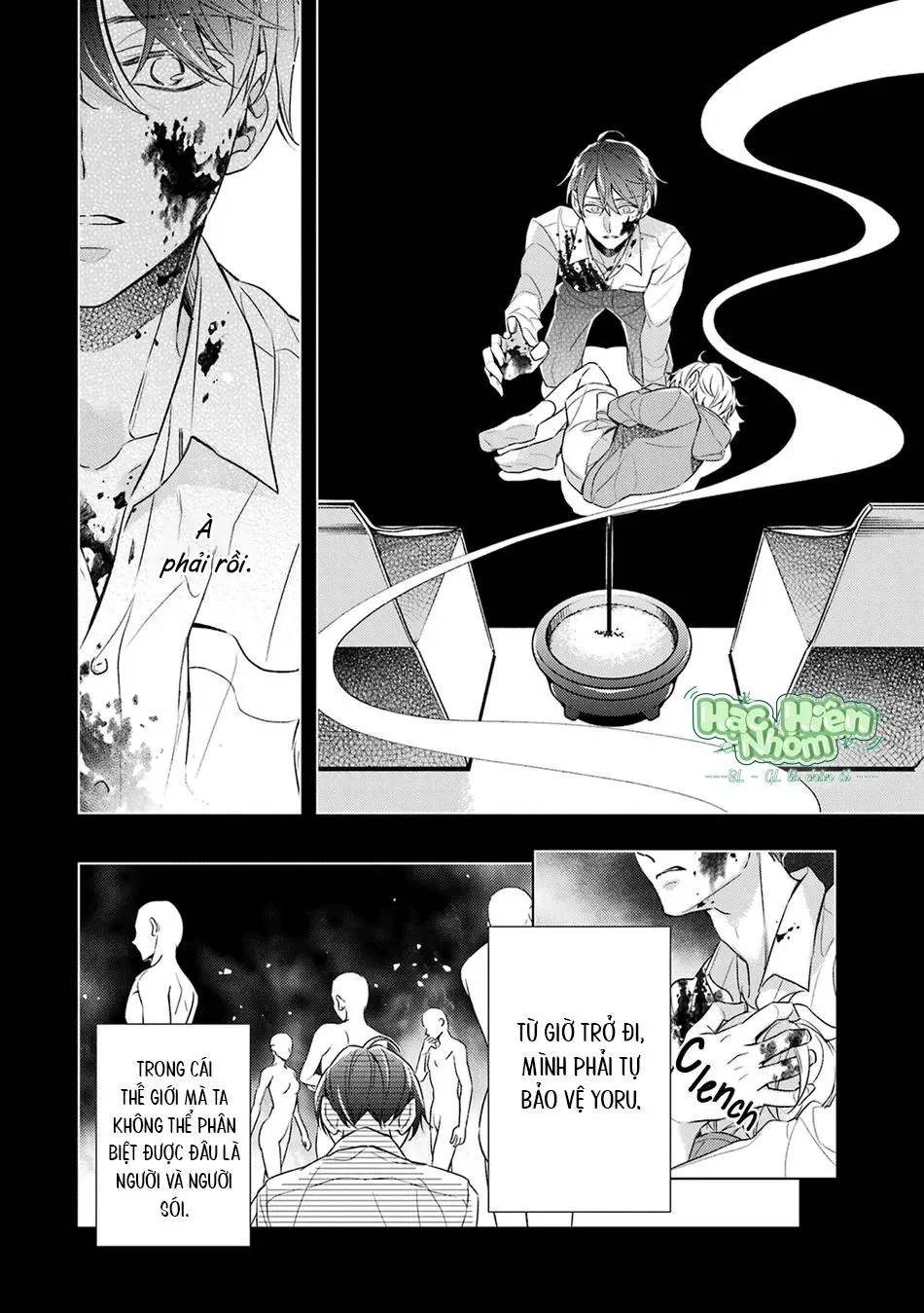 Cậu người sói này muốn ăn thịt chàng thám tử ưa thích của mình Chapter 5 Trang 36