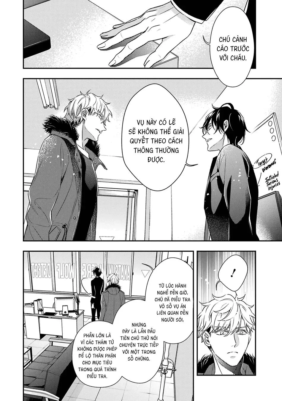 Cậu người sói này muốn ăn thịt chàng thám tử ưa thích của mình Chapter 6 Trang 5