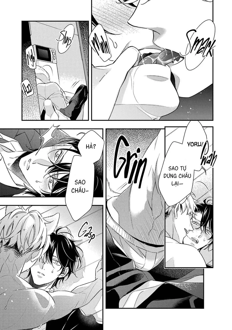 Cậu người sói này muốn ăn thịt chàng thám tử ưa thích của mình Chapter 7 Trang 38