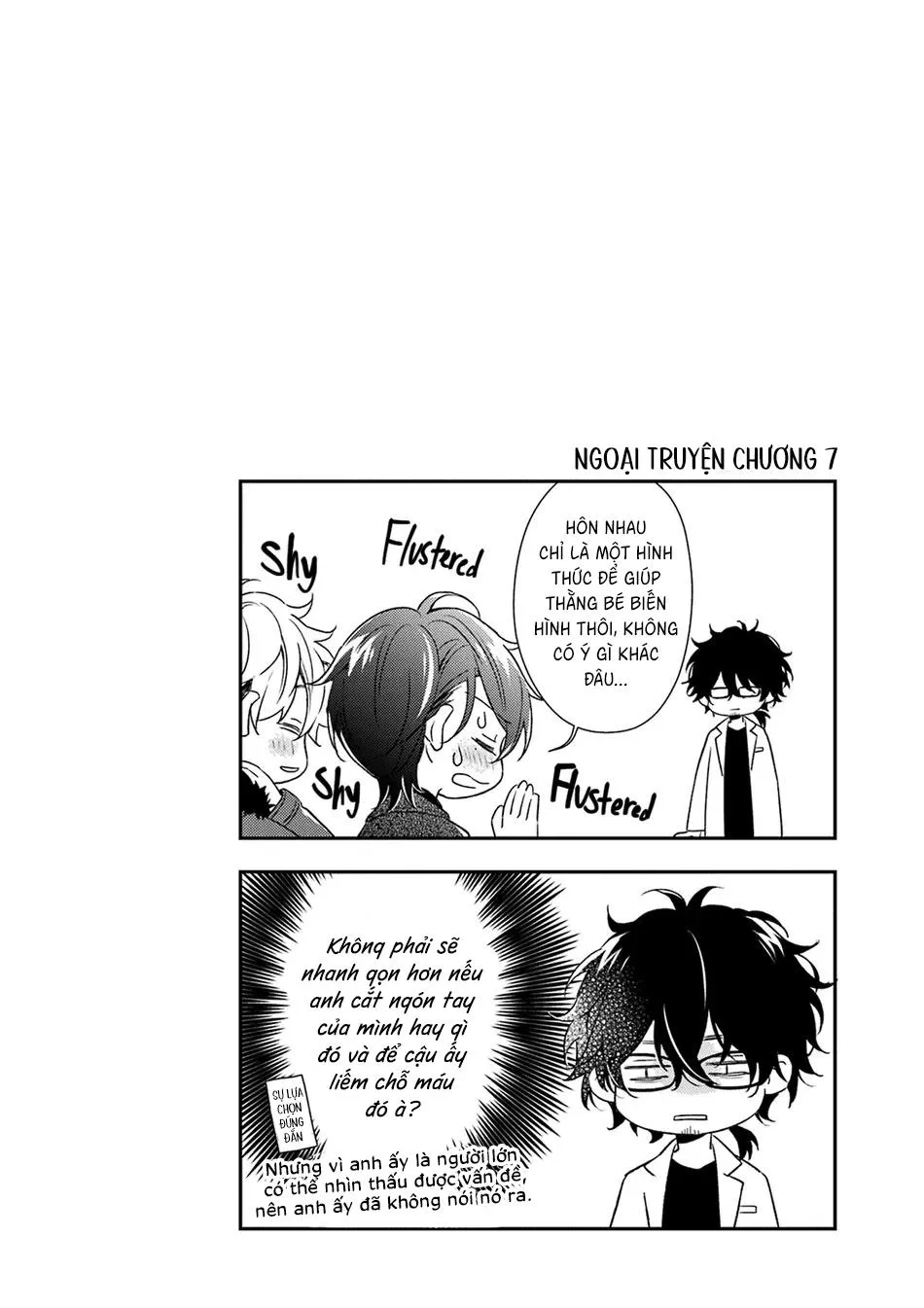 Cậu người sói này muốn ăn thịt chàng thám tử ưa thích của mình Chapter 7 Trang 40
