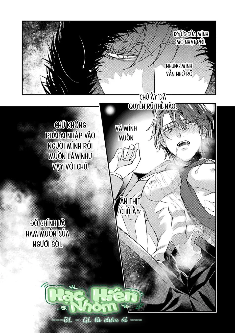 Cậu người sói này muốn ăn thịt chàng thám tử ưa thích của mình Chapter 8 Trang 24