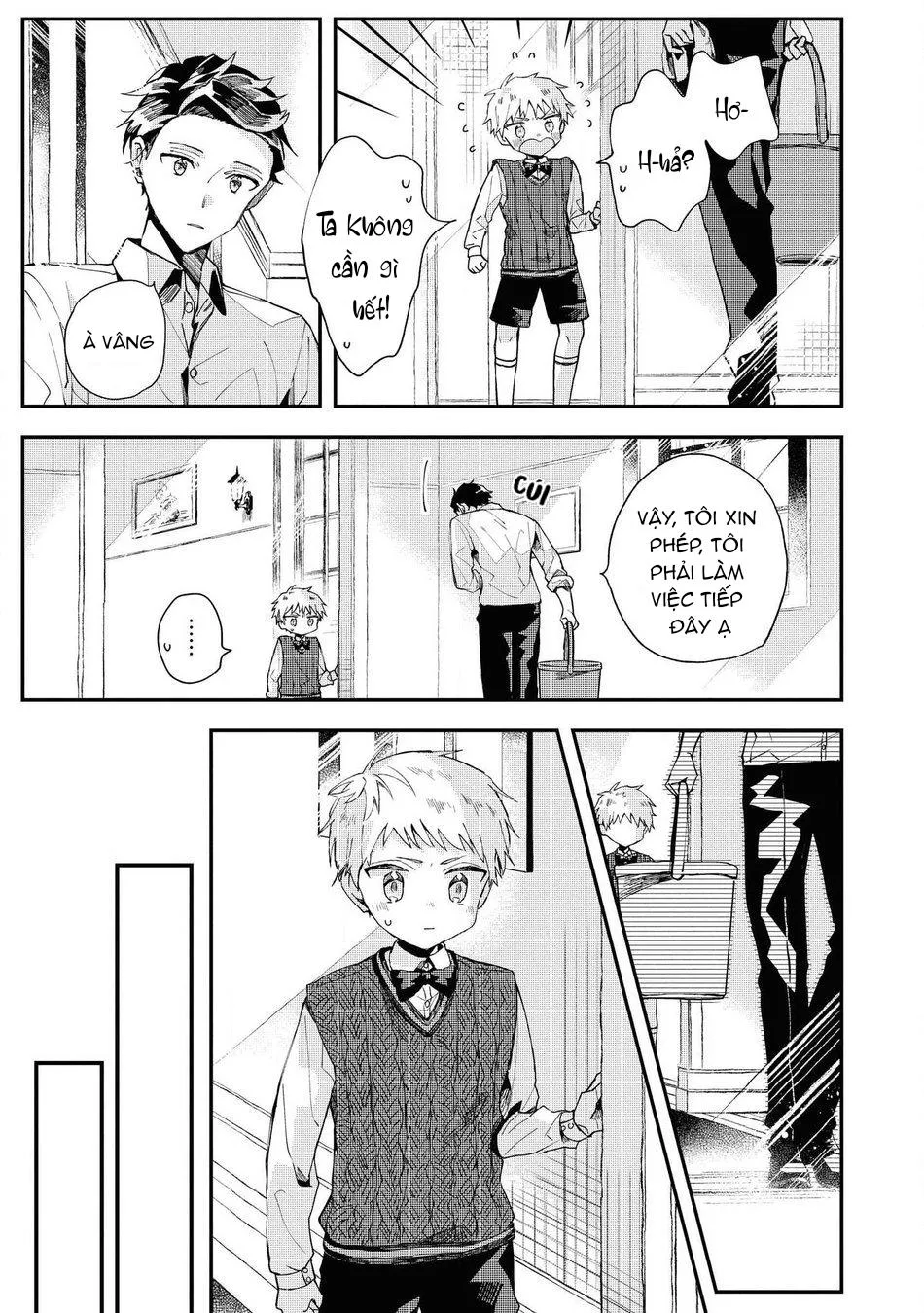 Cậu nhóc tóc vàng và chàng quản gia người Nhật Chapter 1 Trang 9