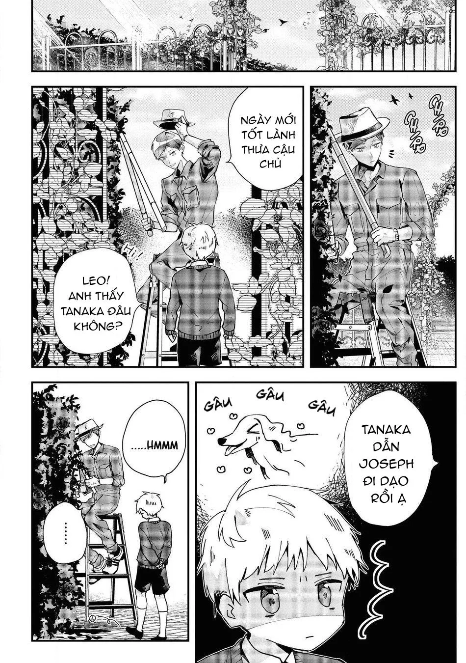 Cậu nhóc tóc vàng và chàng quản gia người Nhật Chapter 1 Trang 18