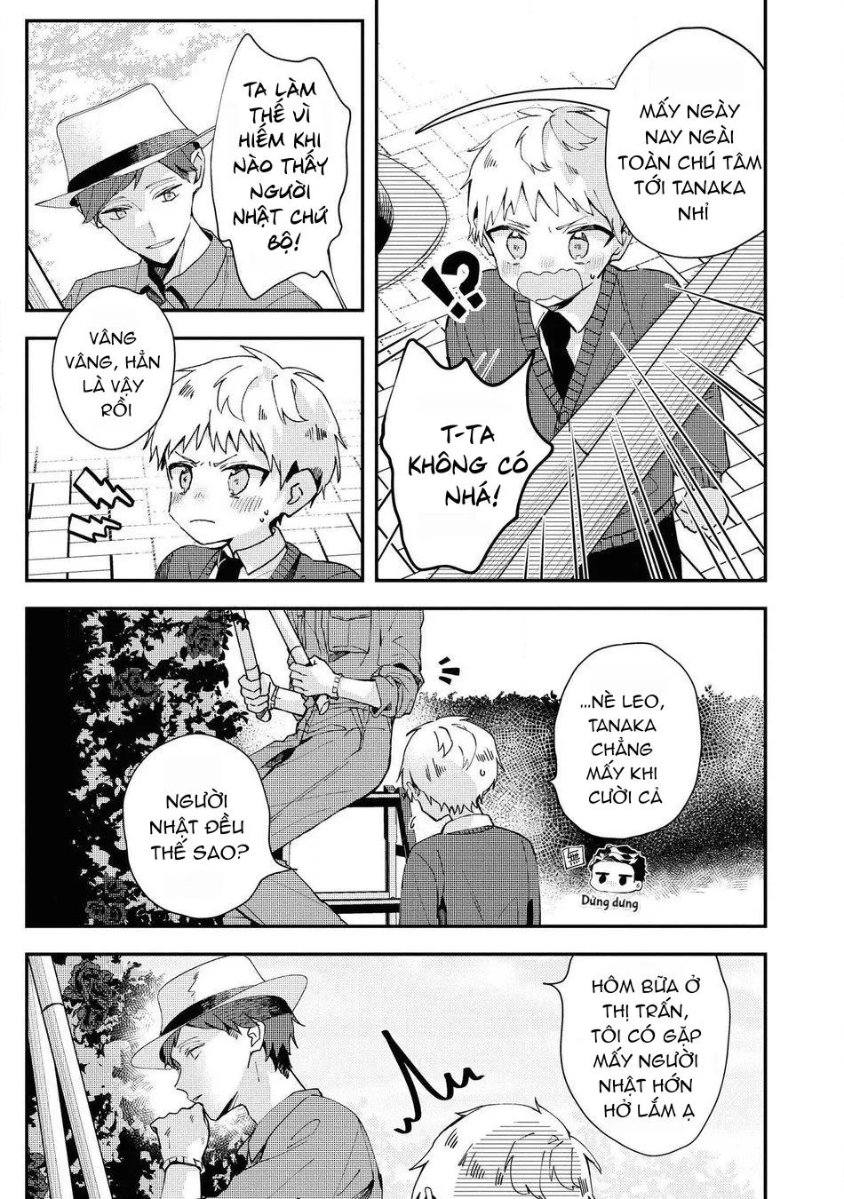 Cậu nhóc tóc vàng và chàng quản gia người Nhật Chapter 1 Trang 19