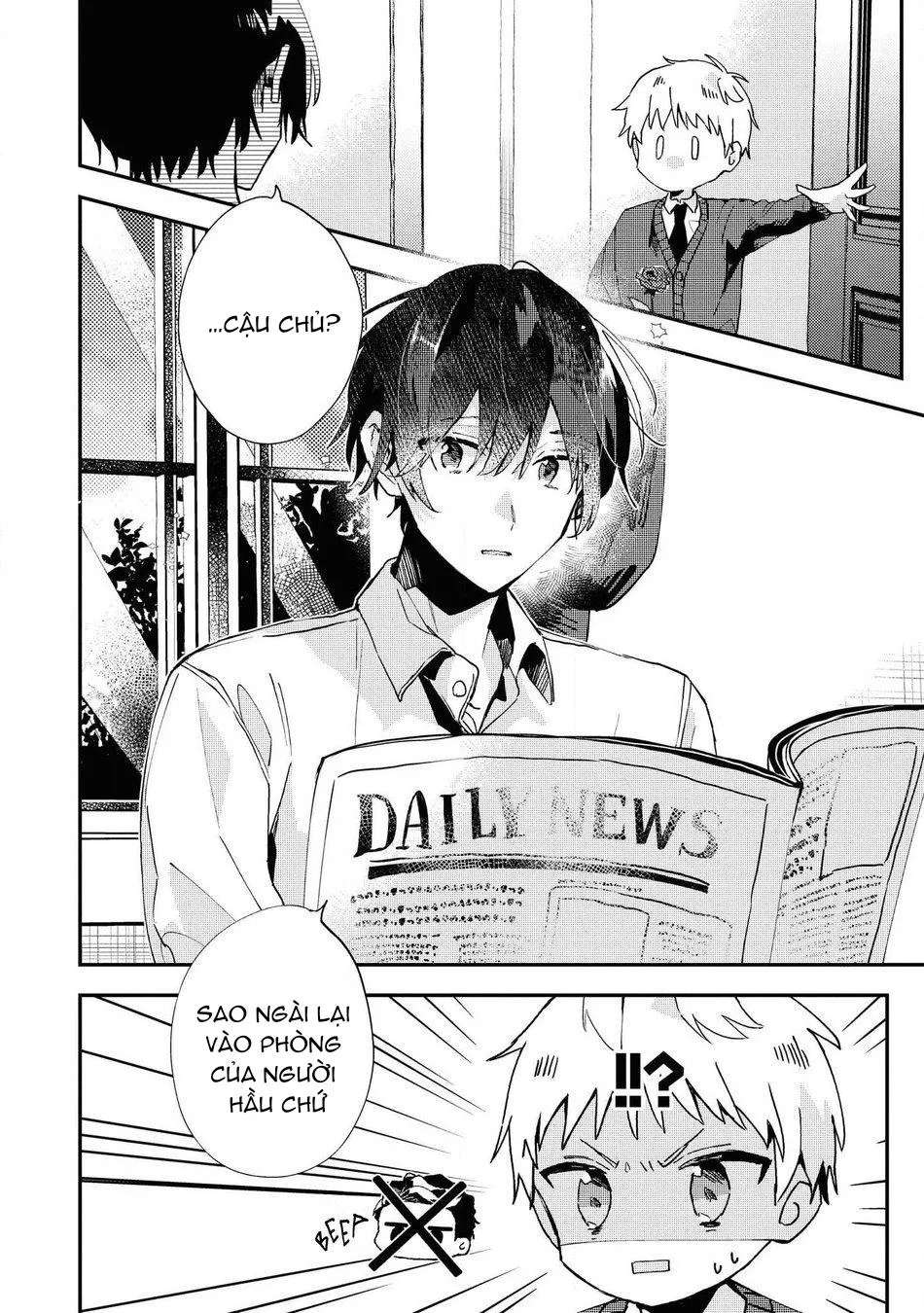 Cậu nhóc tóc vàng và chàng quản gia người Nhật Chapter 1 Trang 22