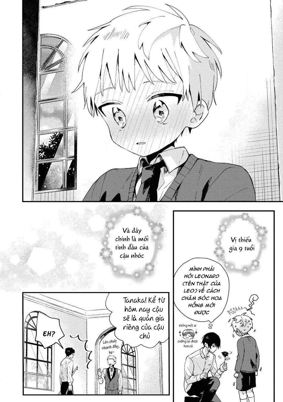 Cậu nhóc tóc vàng và chàng quản gia người Nhật Chapter 1 Trang 26