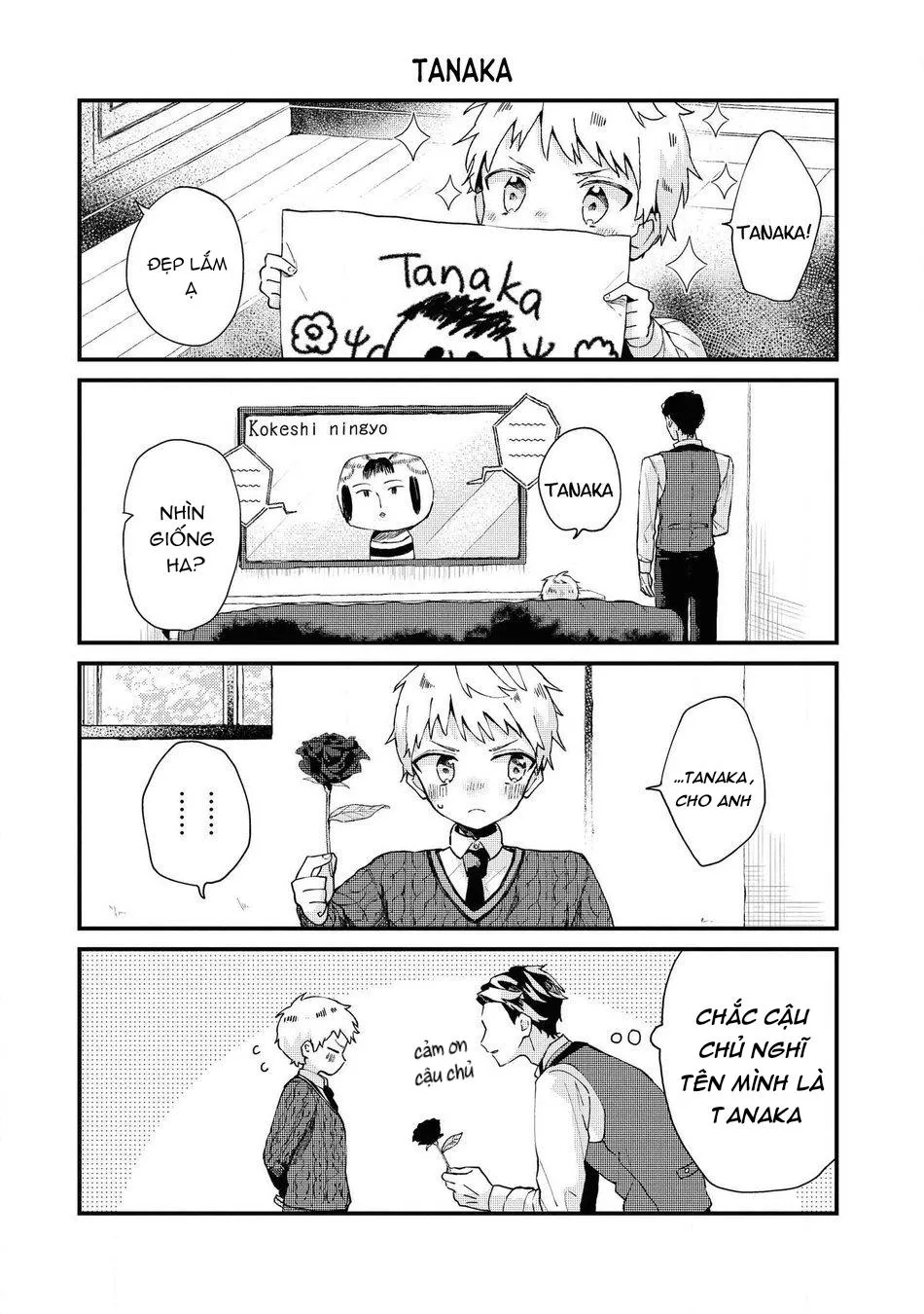 Cậu nhóc tóc vàng và chàng quản gia người Nhật Chapter 1 Trang 30