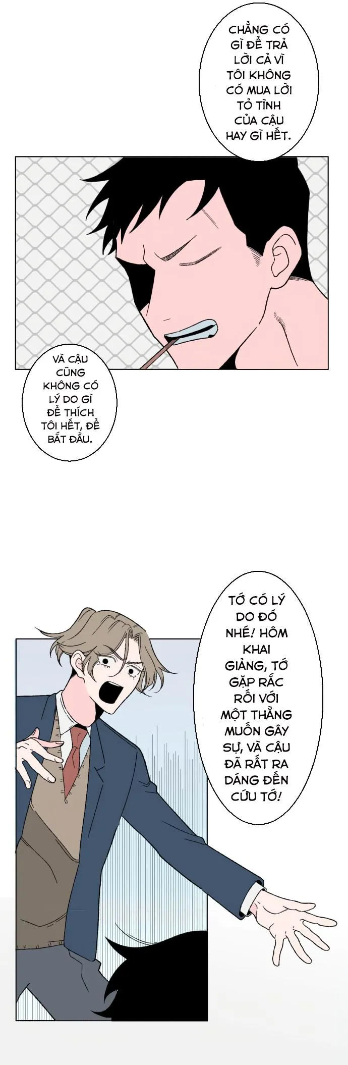 CẬU SẼ KHÔNG NÓI CHUYỆN YÊU ĐƯƠNG VỚI TÔI CHỨ Chapter 1 Trang 27