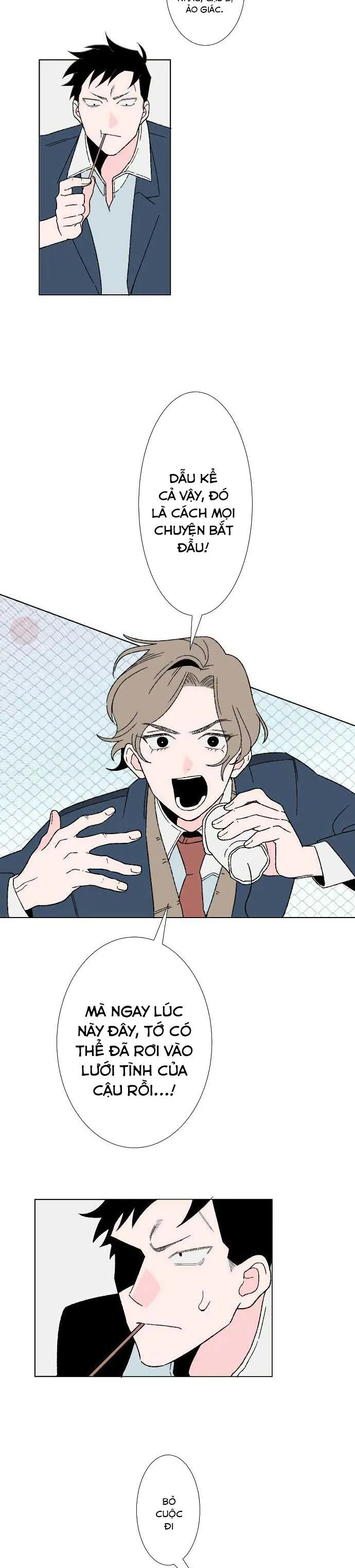 CẬU SẼ KHÔNG NÓI CHUYỆN YÊU ĐƯƠNG VỚI TÔI CHỨ Chapter 2 Trang 17