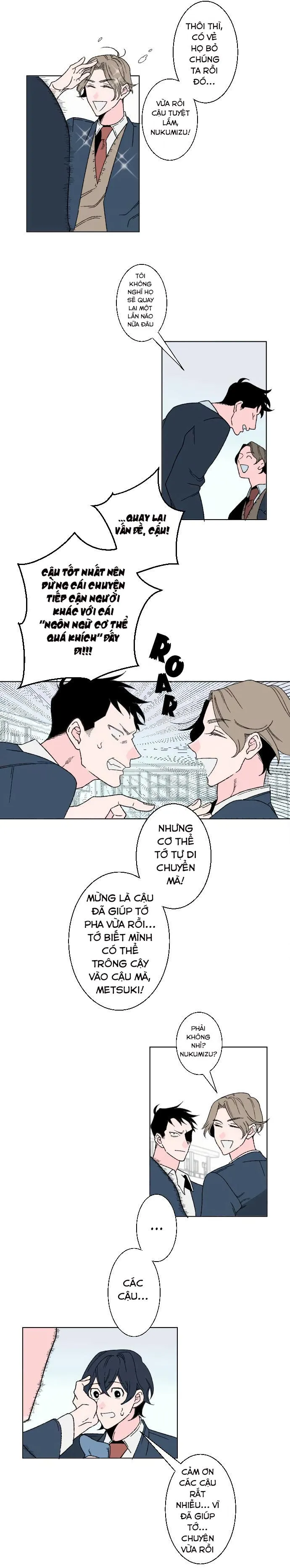 CẬU SẼ KHÔNG NÓI CHUYỆN YÊU ĐƯƠNG VỚI TÔI CHỨ Chapter 4 Trang 15