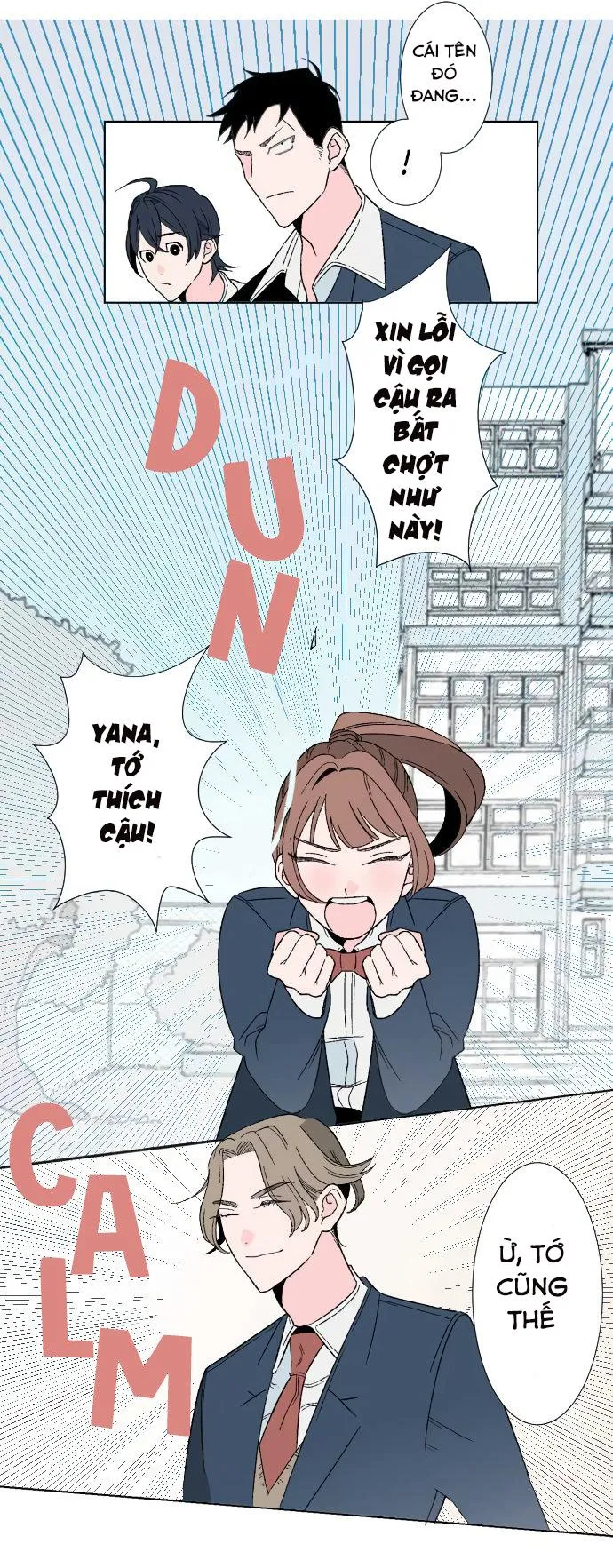 CẬU SẼ KHÔNG NÓI CHUYỆN YÊU ĐƯƠNG VỚI TÔI CHỨ Chapter 5 Trang 4