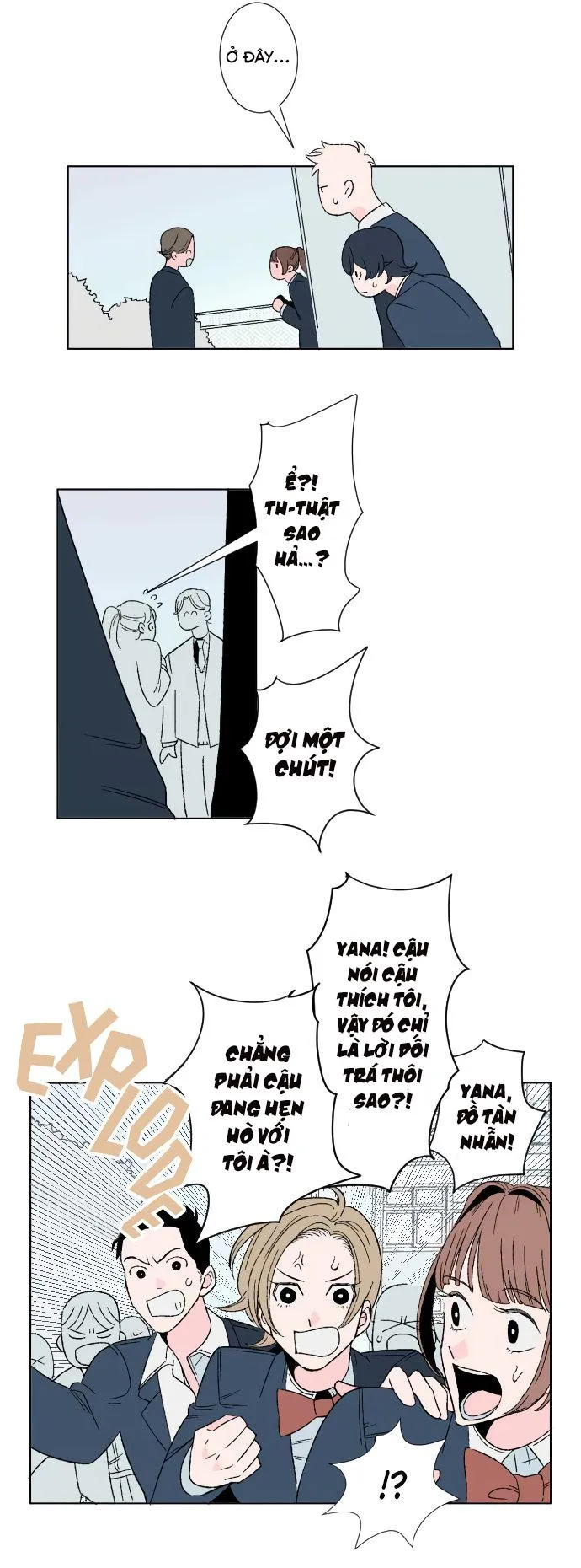 CẬU SẼ KHÔNG NÓI CHUYỆN YÊU ĐƯƠNG VỚI TÔI CHỨ Chapter 5 Trang 5