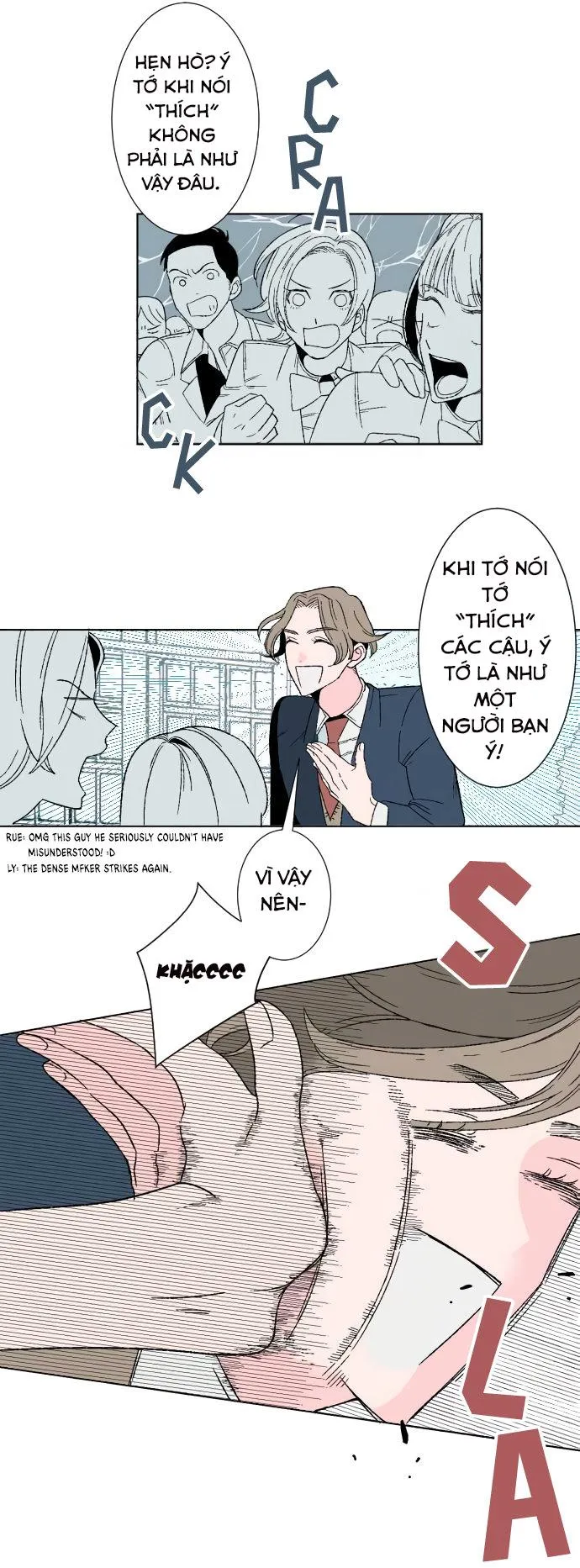 CẬU SẼ KHÔNG NÓI CHUYỆN YÊU ĐƯƠNG VỚI TÔI CHỨ Chapter 5 Trang 6