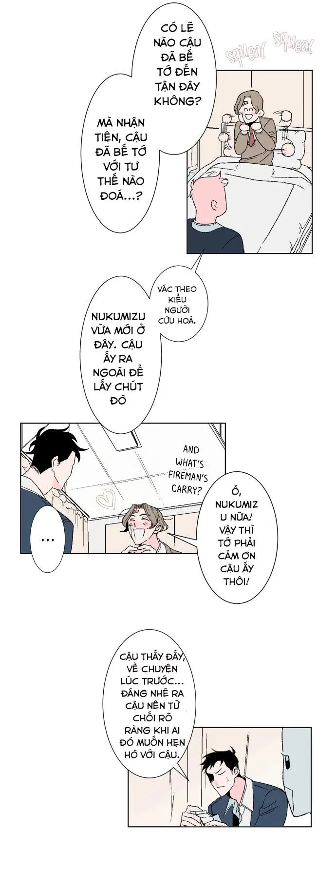 CẬU SẼ KHÔNG NÓI CHUYỆN YÊU ĐƯƠNG VỚI TÔI CHỨ Chapter 5 Trang 9