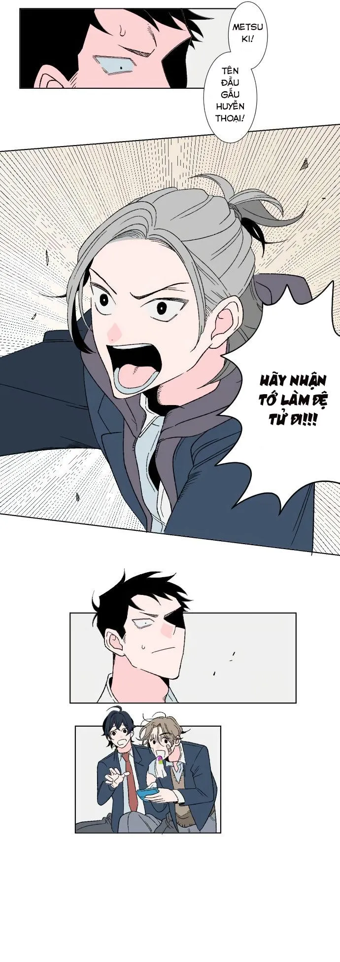 CẬU SẼ KHÔNG NÓI CHUYỆN YÊU ĐƯƠNG VỚI TÔI CHỨ Chapter 5 Trang 21
