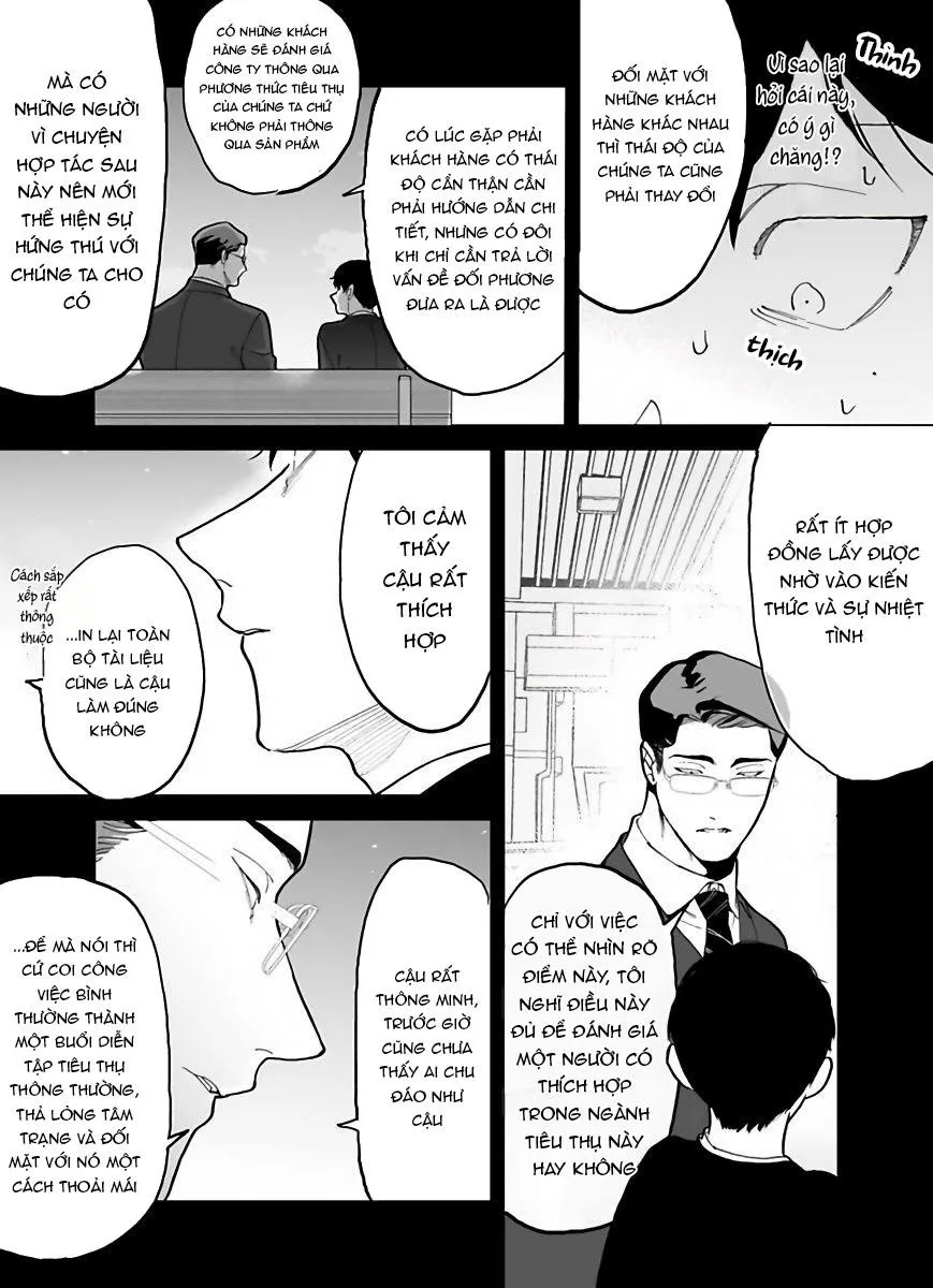 Cậu vẫn chưa nói lời cảm ơn vì đã chiêu đãi Chapter 2 Trang 11