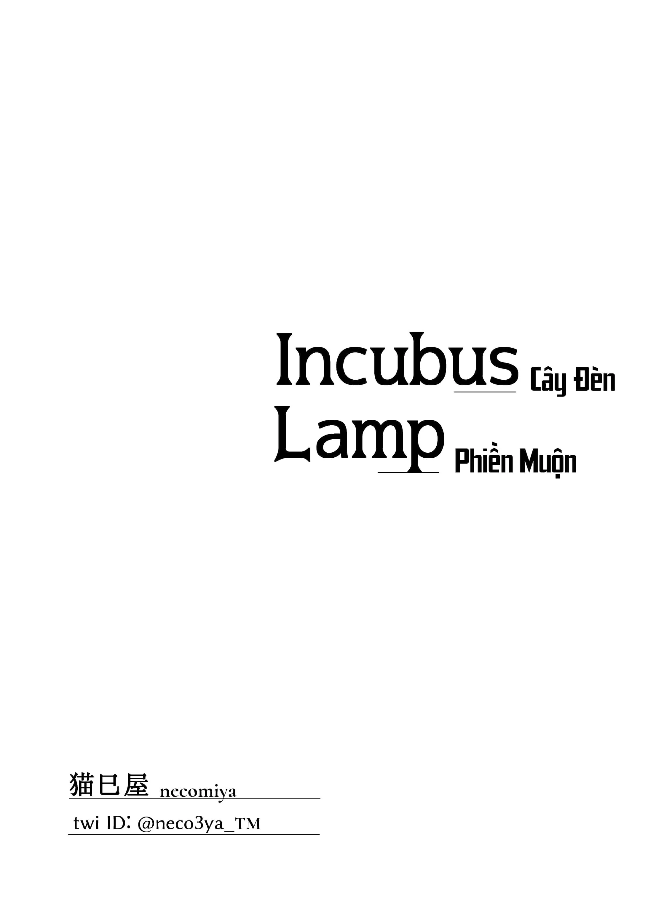 Cây Đèn Quỷ Incubus Chapter 2 Trang 14
