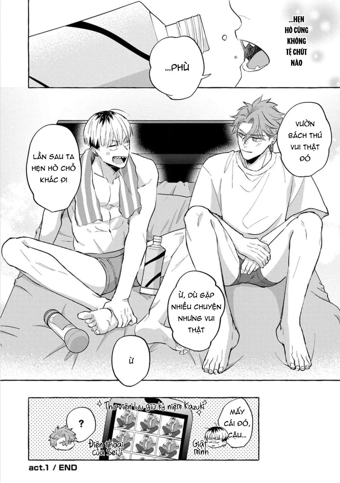 Chắc chắn rồi!! Bởi vì cậu đáng yêu hơn mà Chapter 1 Trang 36