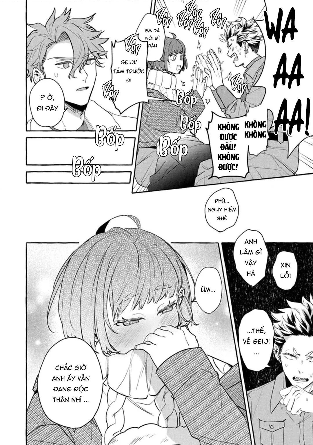 Chắc chắn rồi!! Bởi vì cậu đáng yêu hơn mà Chapter 2 Trang 12