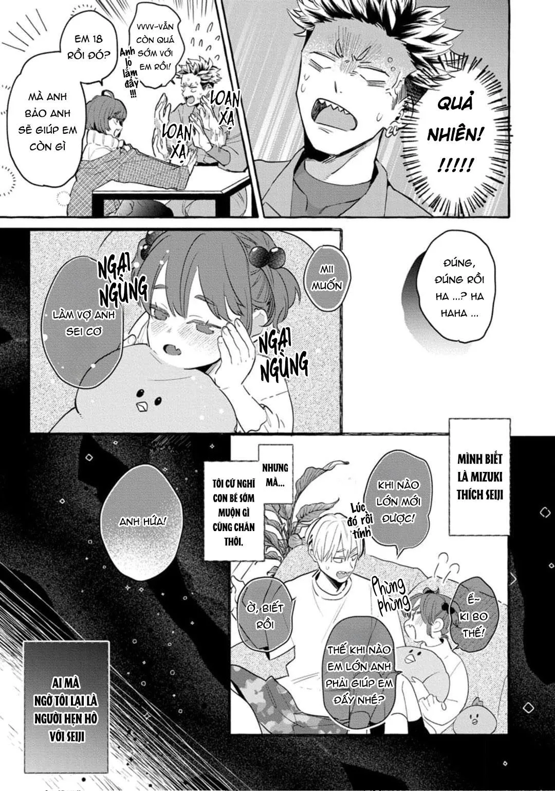 Chắc chắn rồi!! Bởi vì cậu đáng yêu hơn mà Chapter 2 Trang 13