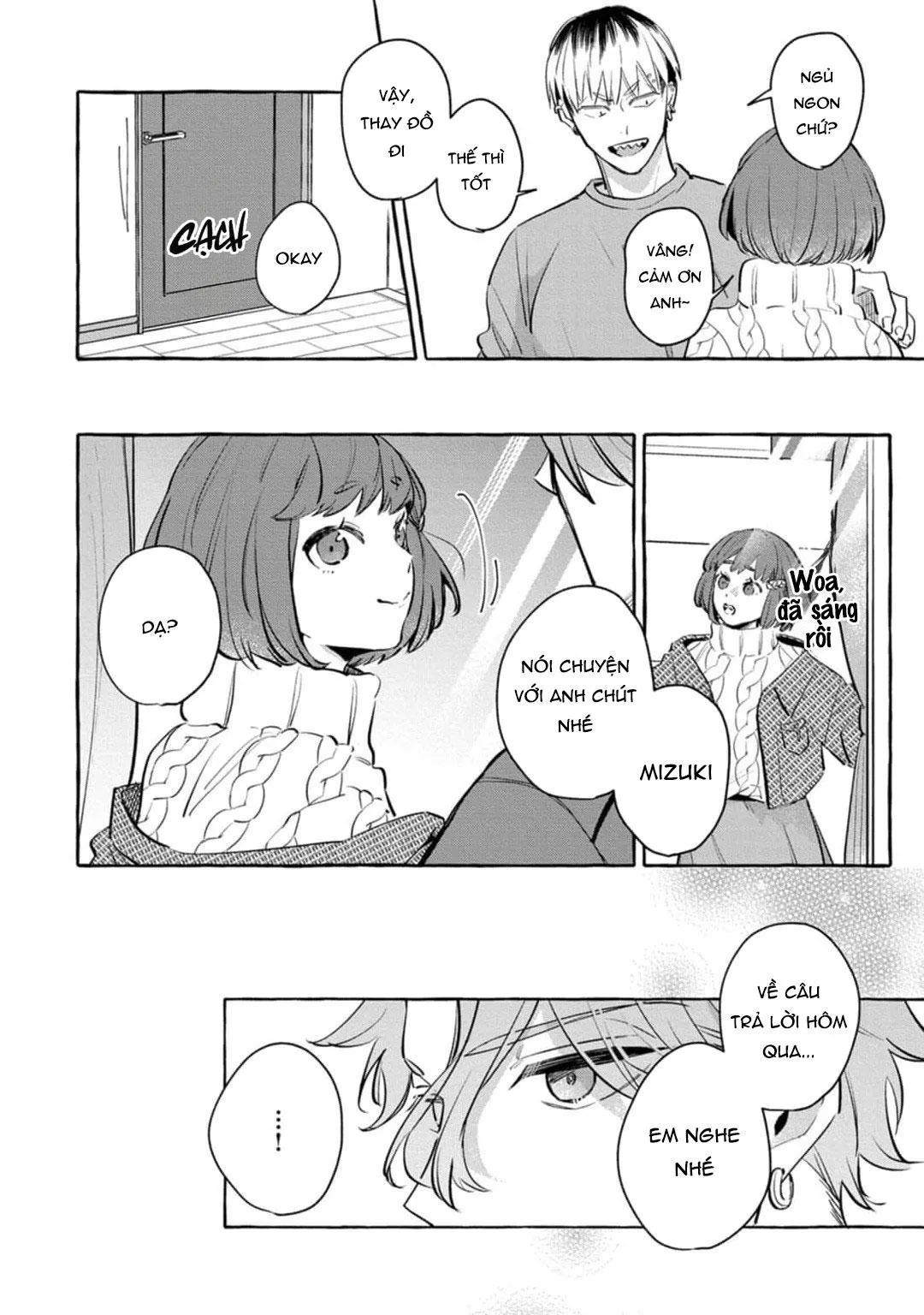 Chắc chắn rồi!! Bởi vì cậu đáng yêu hơn mà Chapter 2 Trang 36