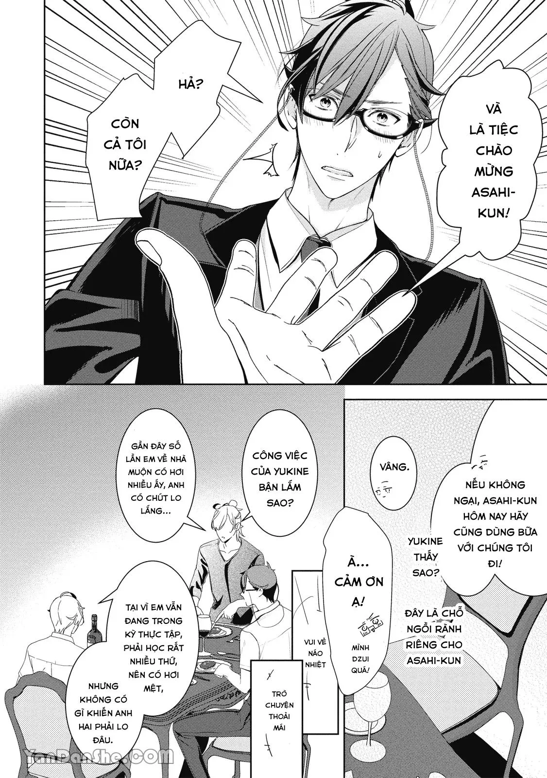 Chăm sóc cục cưng của chúng tôi Chapter 3 Trang 4