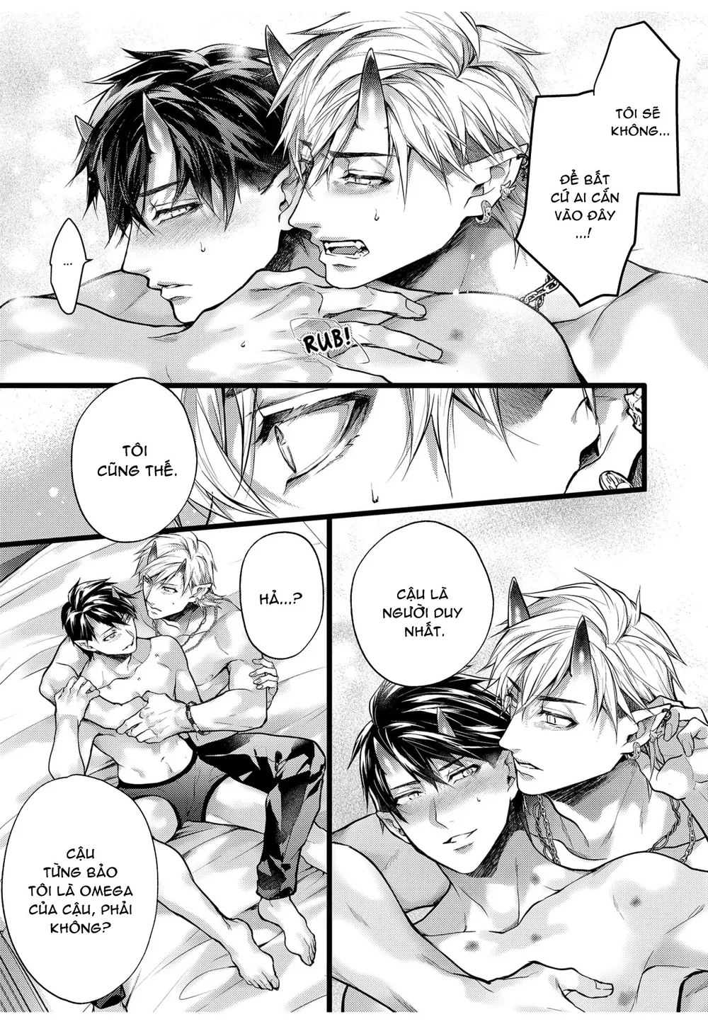 Ngài Quỷ Mạnh Mẽ Này Là Omega Của Riêng Tôi Chapter 12 Trang 9
