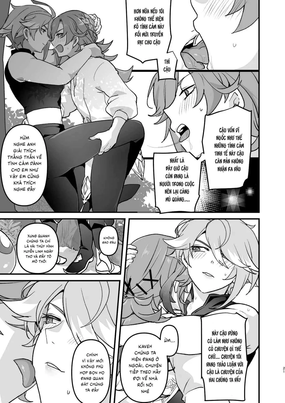 Tuyển tập Saygex đen như tâm hồn bạn Chapter 56 Trang 21